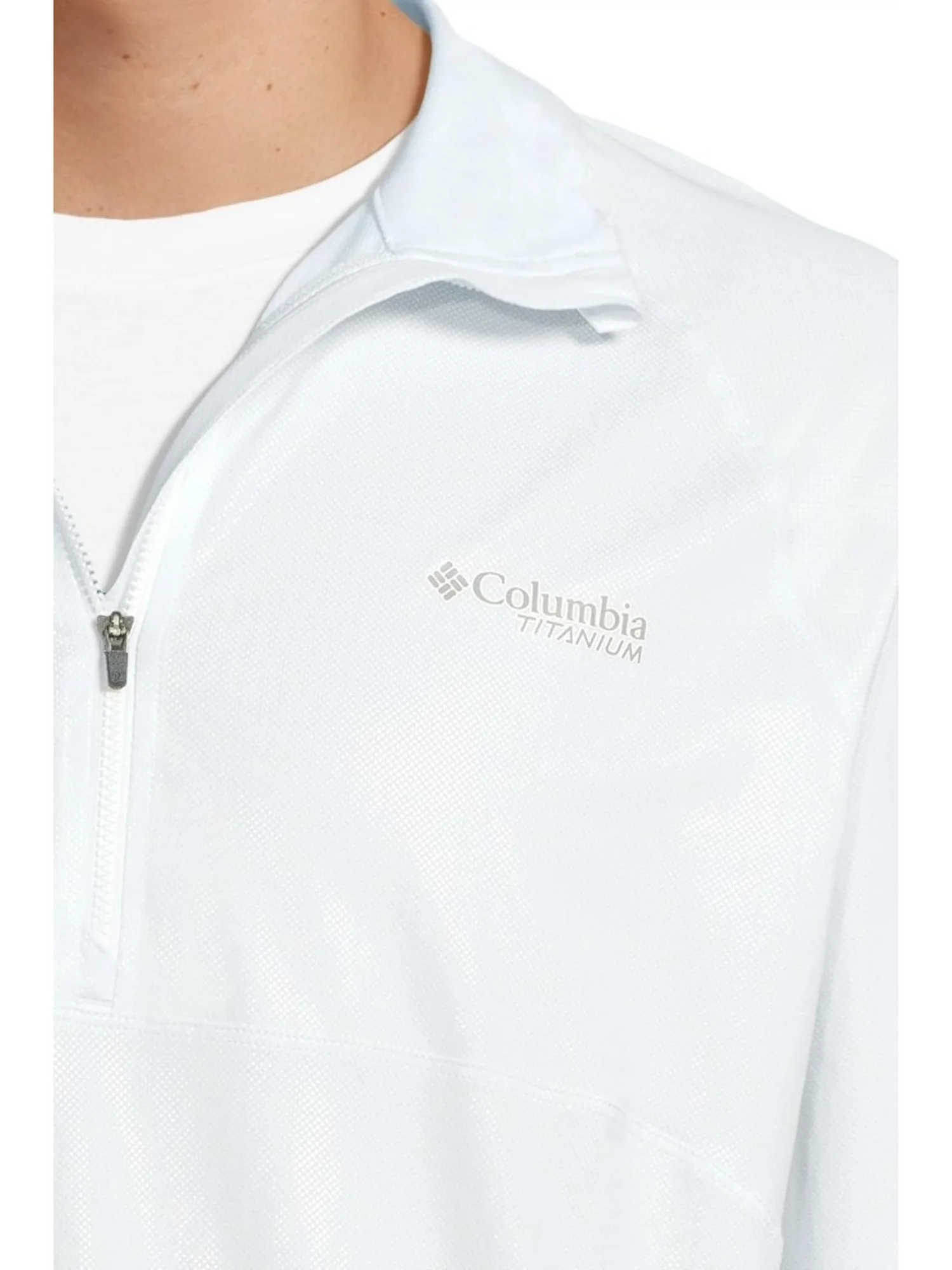 Лонгслив Columbia Summit Valley Long Sleeve Half Zip — изображение 4 из 5, белый