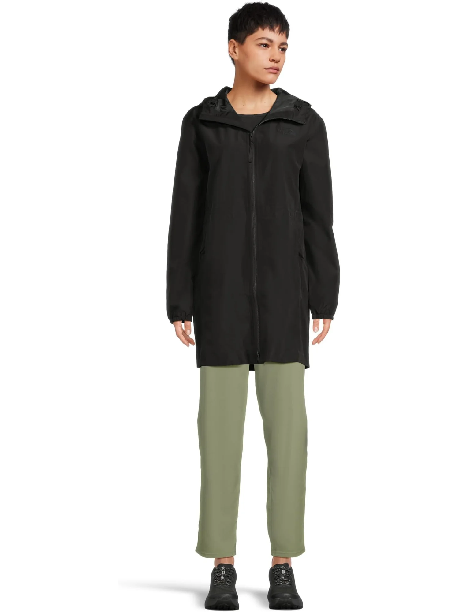 Парка The North Face Daybreak Mid Rain Parka — изображение 5 из 5, черный