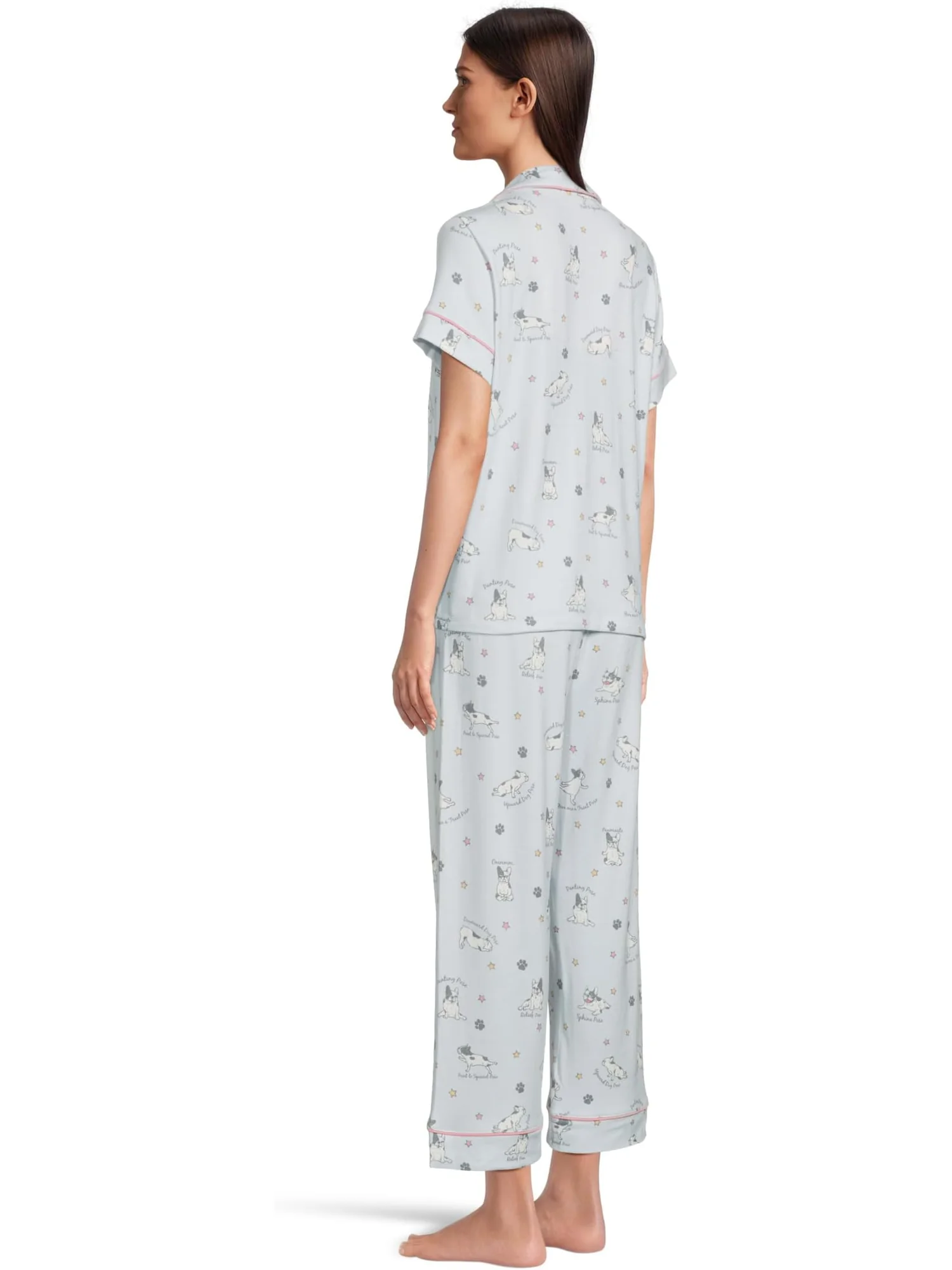 Пижама P.J. Salvage Pj Set Paws and Breathe — изображение 3 из 4, синий