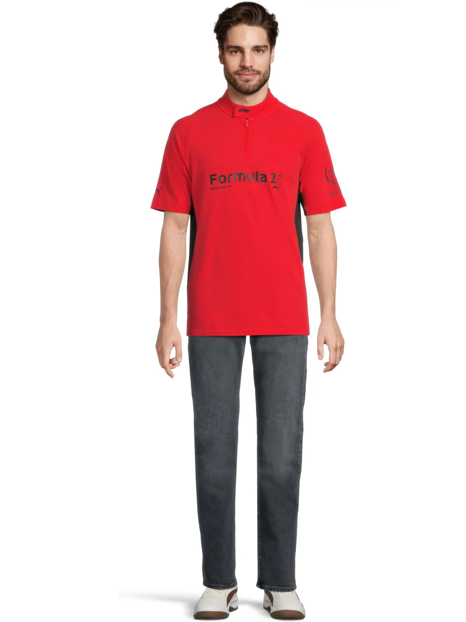 Поло PUMA Formula 1 Polo 75 Years — изображение 5 из 5, красный