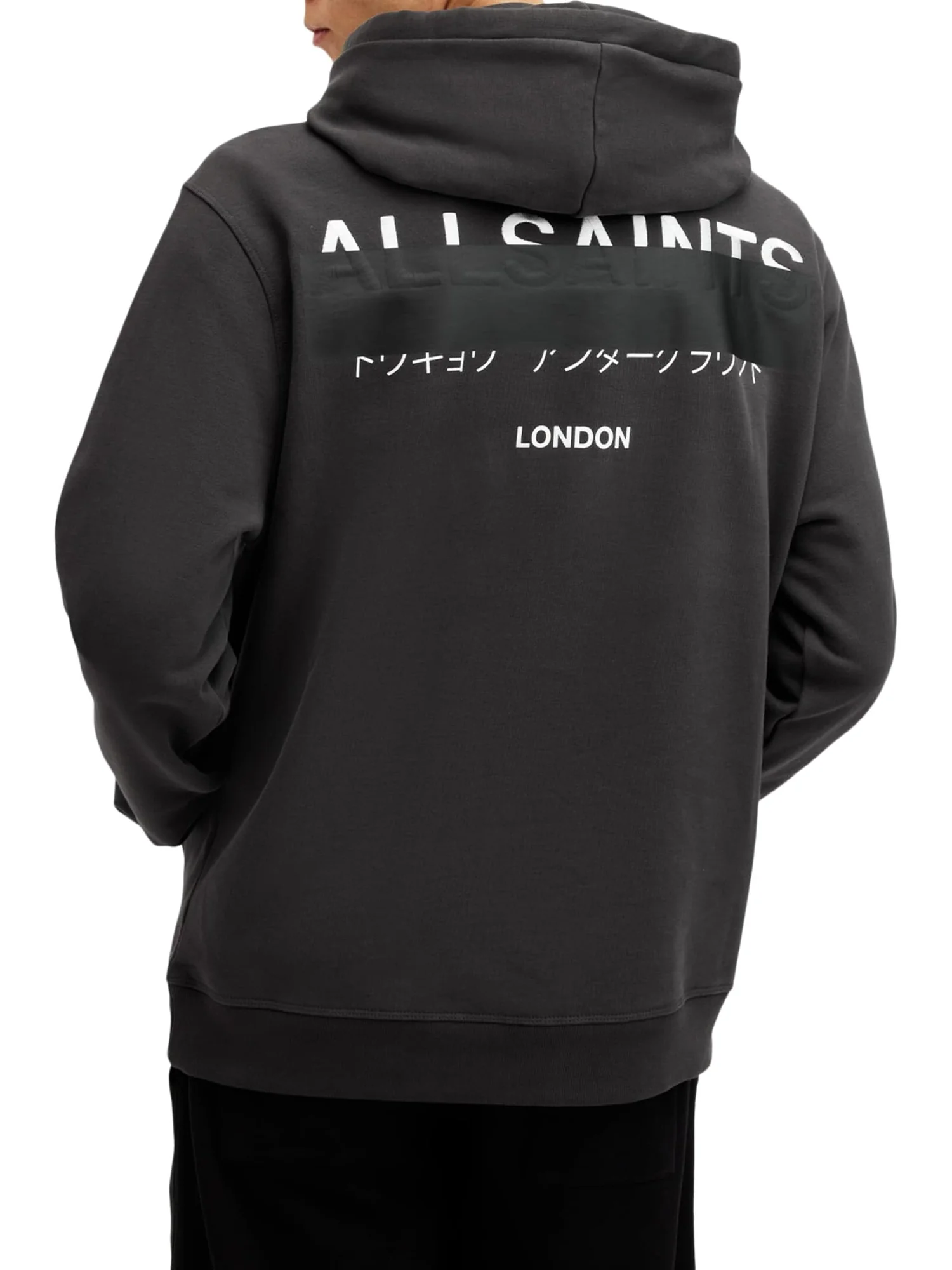 Толстовка AllSaints Redact Oth Hoody — изображение 2 из 4, черный