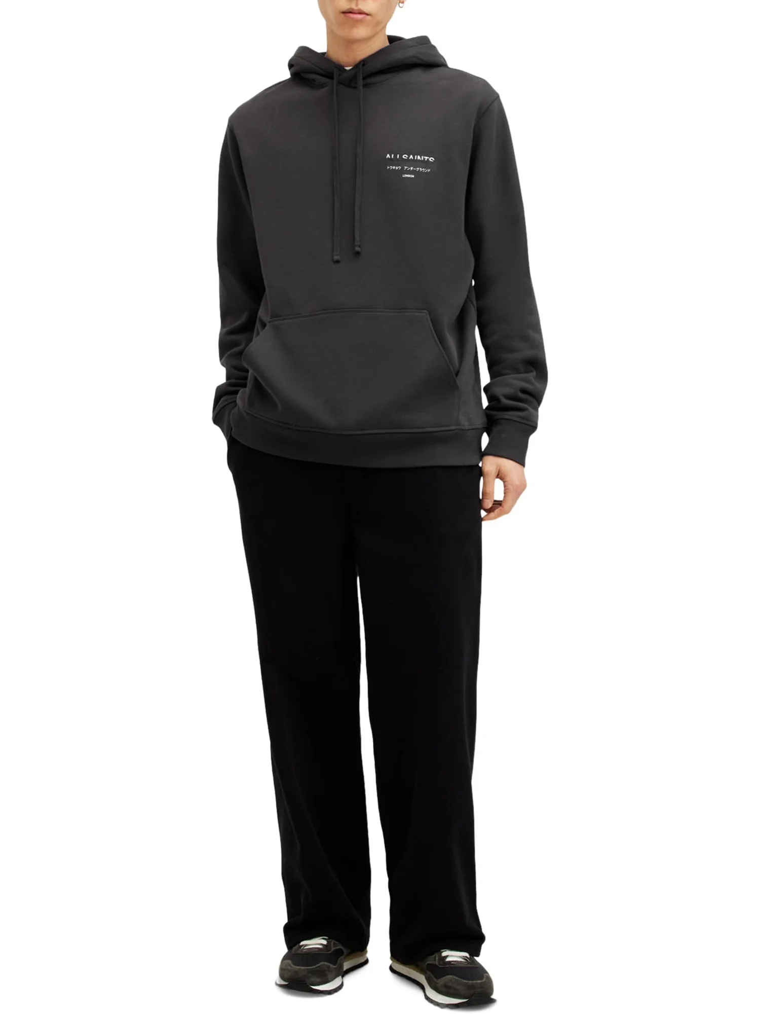 Толстовка AllSaints Redact Oth Hoody — изображение 4 из 4, черный
