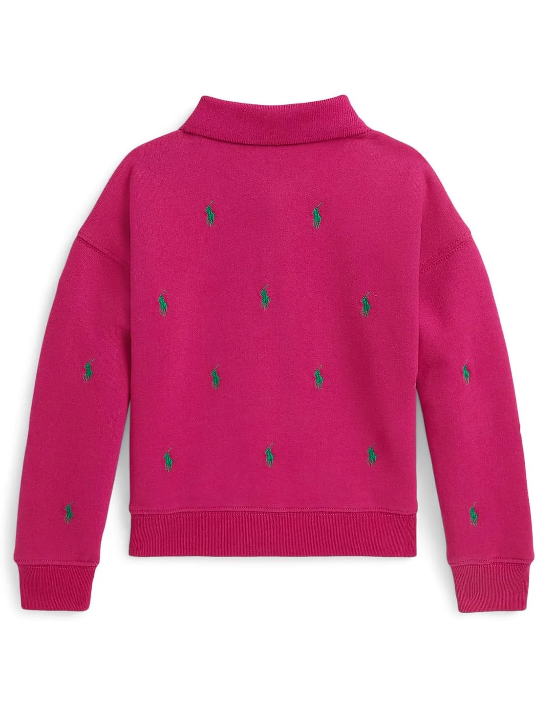 Толстовка Polo Ralph Lauren Kids Polo Pony Fleece Polo Sweatshirt — изображение 2 из 2, розовый