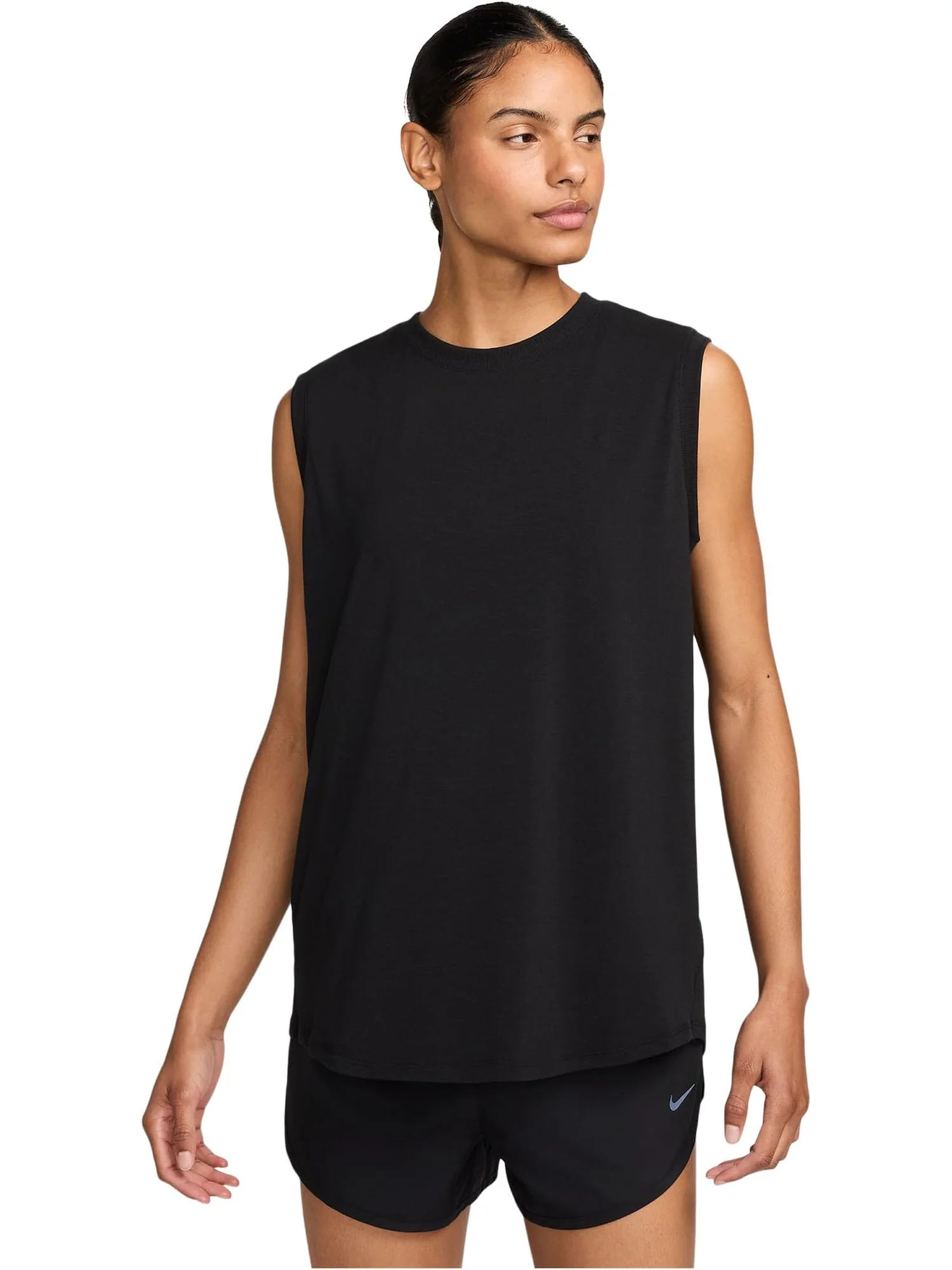 Топ Nike One Relaxed Dri-fit Tank Top — изображение 1 из 4, черный