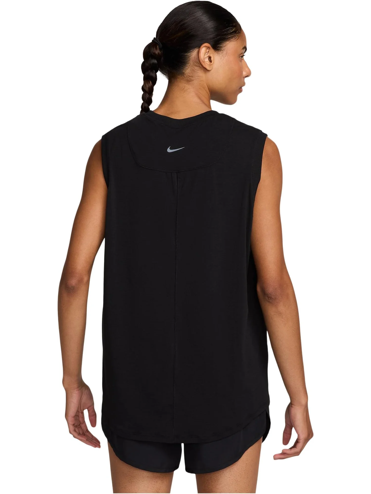 Топ Nike One Relaxed Dri-fit Tank Top — изображение 2 из 4, черный