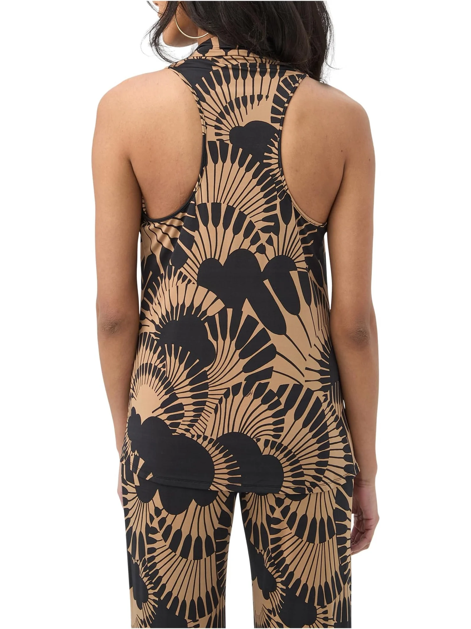 Топ Trina Turk Mosiac Top — изображение 3 из 4, черный