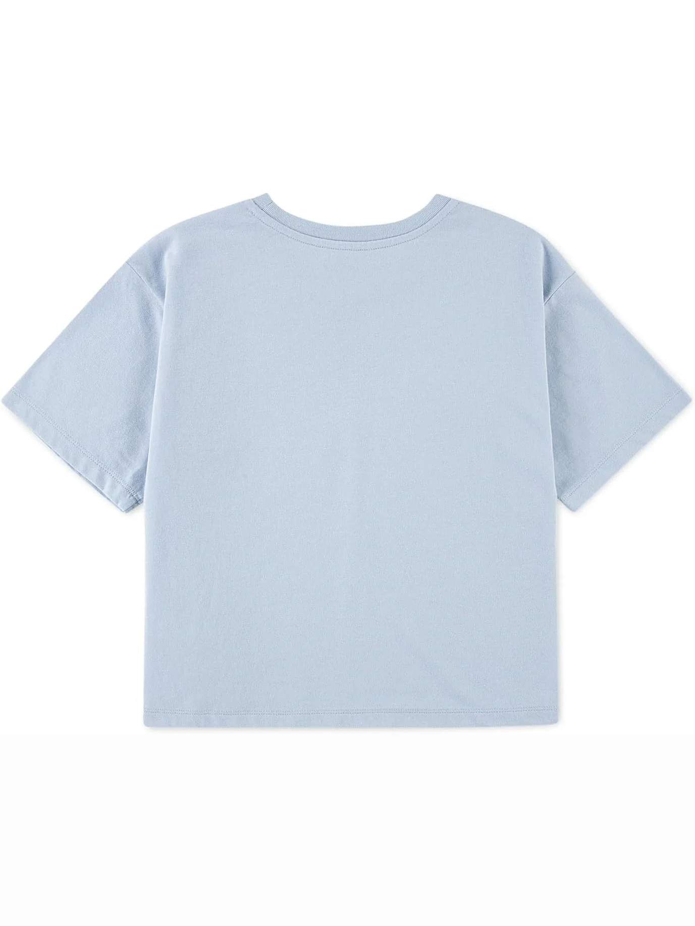 Футболка abercrombie kids Floral NY Crest Tee — изображение 2 из 4, голубой