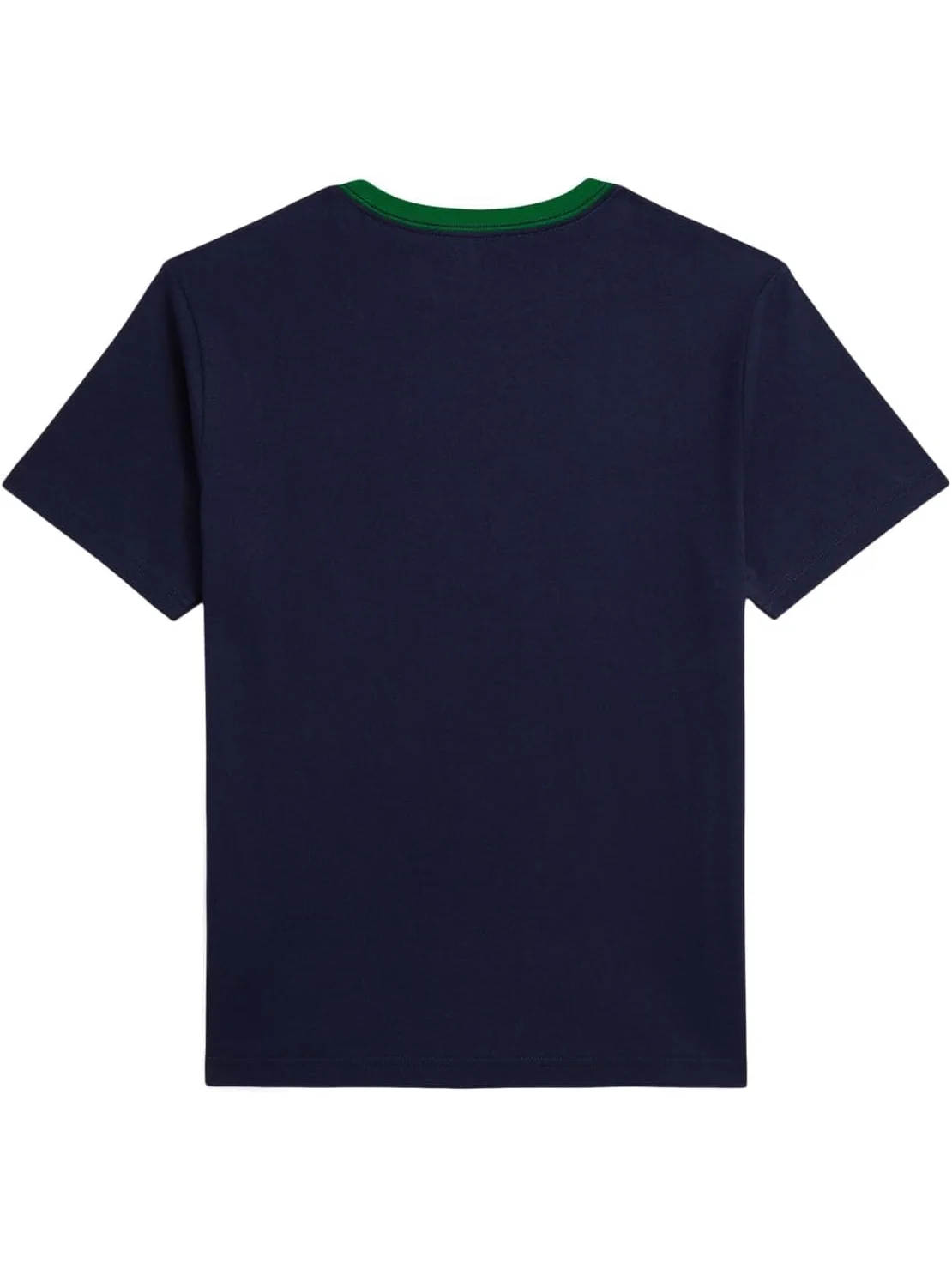 Футболка Polo Ralph Lauren Kids Logo Cotton Jersey Tee — изображение 2 из 2, темно-синий