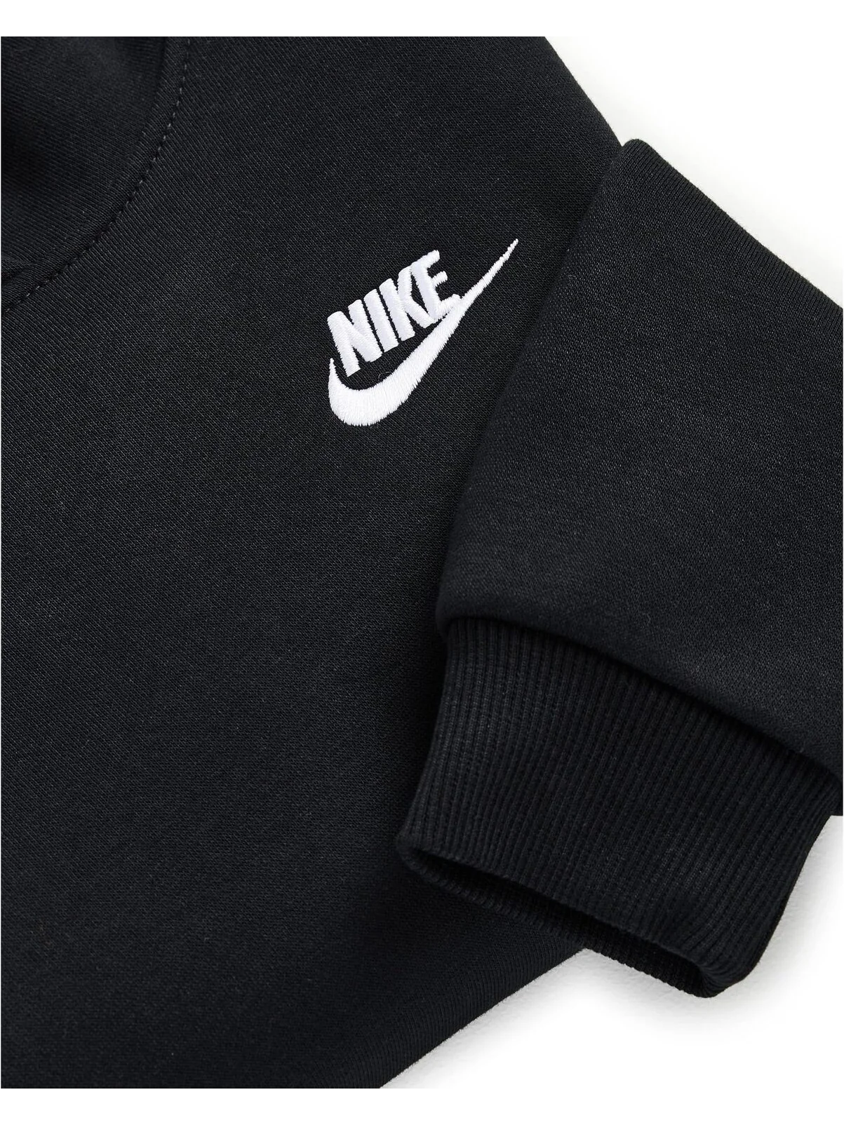 Худи Nike Kids Sportswear Club Fleece Pullover Hoodie — изображение 3 из 3, черный/белый