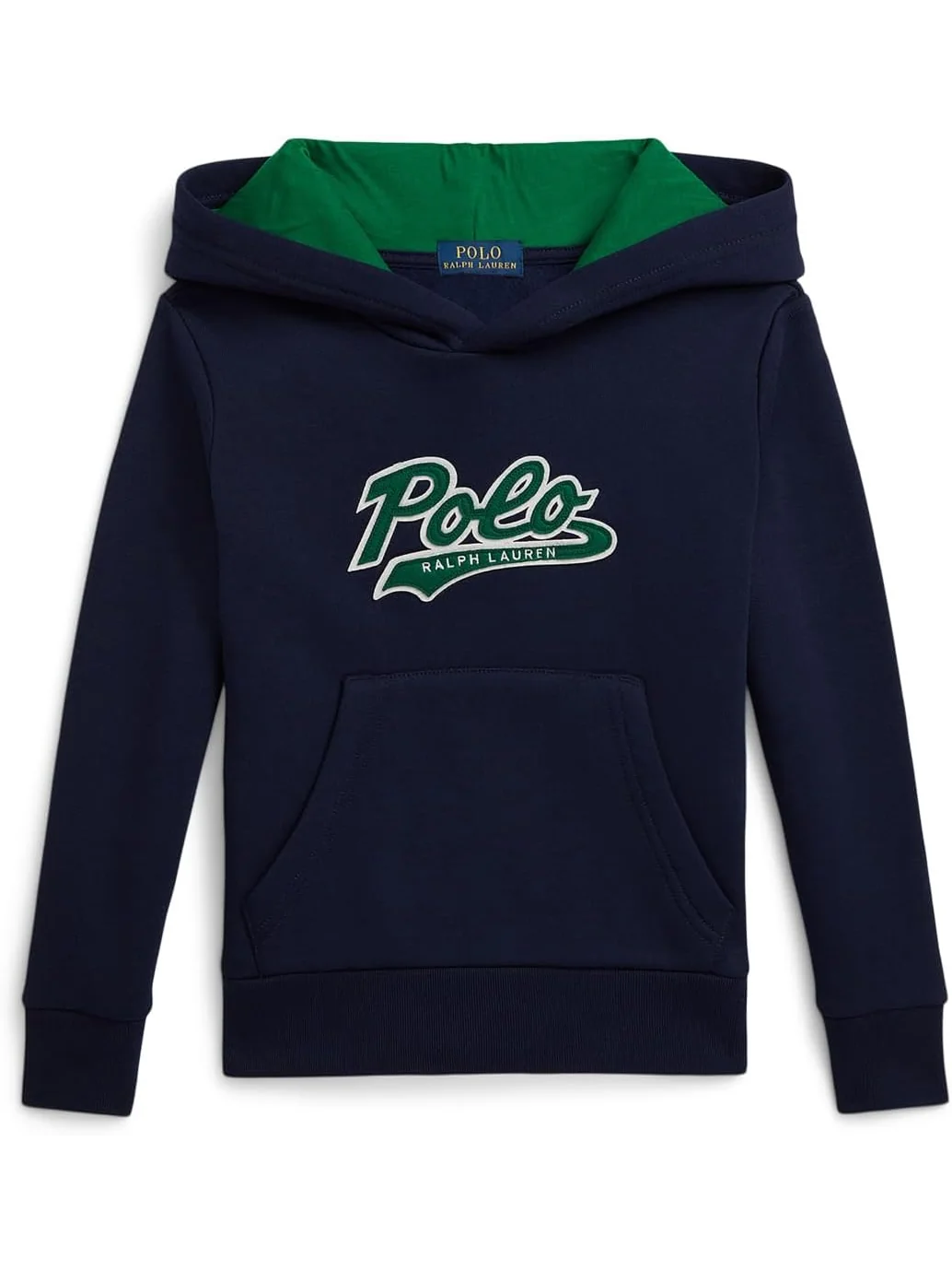 Худи Polo Ralph Lauren Kids Logo Fleece Hoodie — изображение 1 из 2, темно-синий