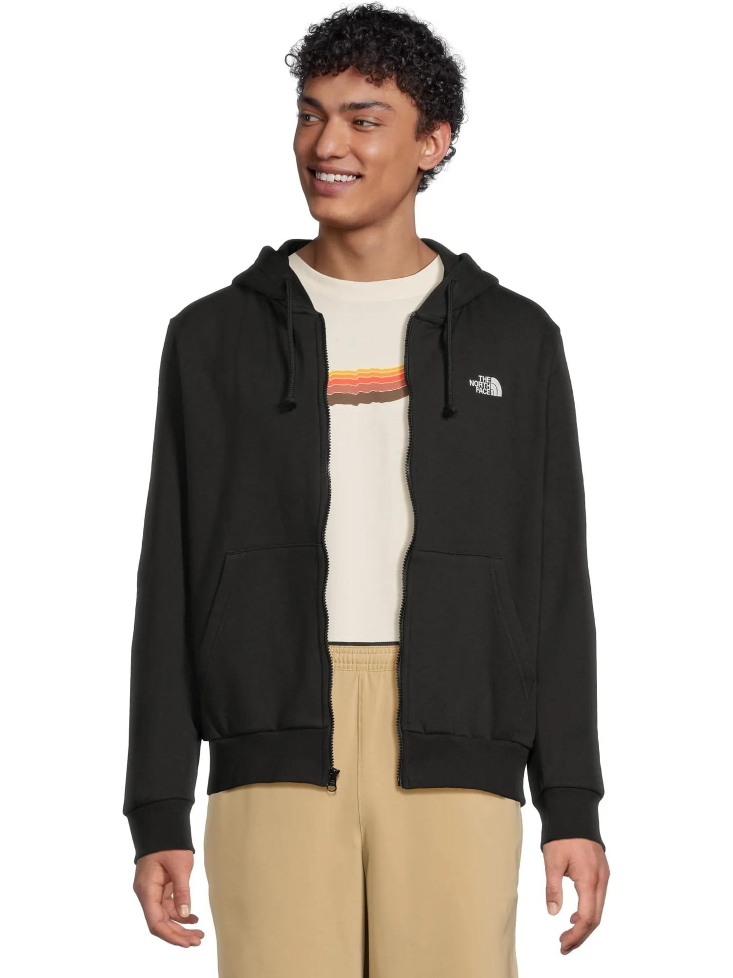 Худи The North Face Evolution Emb Full Zip Hoodie — изображение 1 из 5, черный