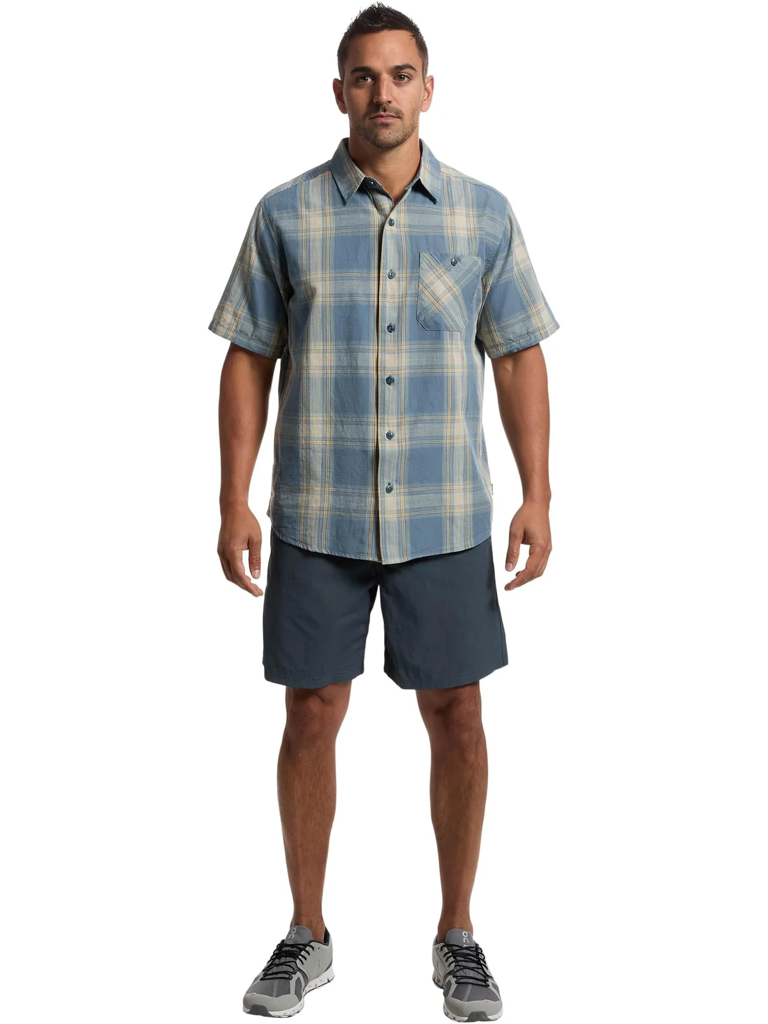 Шорты Mountain Hardwear Stryder Belted Shorts — изображение 5 из 5, синий