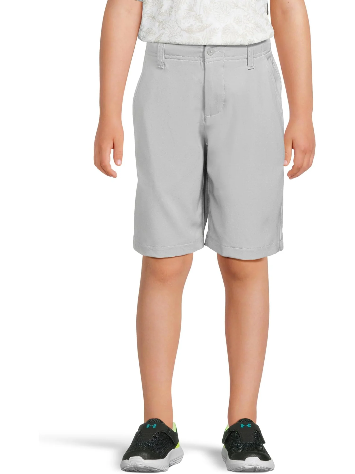 Шорты Under Armour Kids Matchplay Golf Shorts — изображение 1 из 4, серый