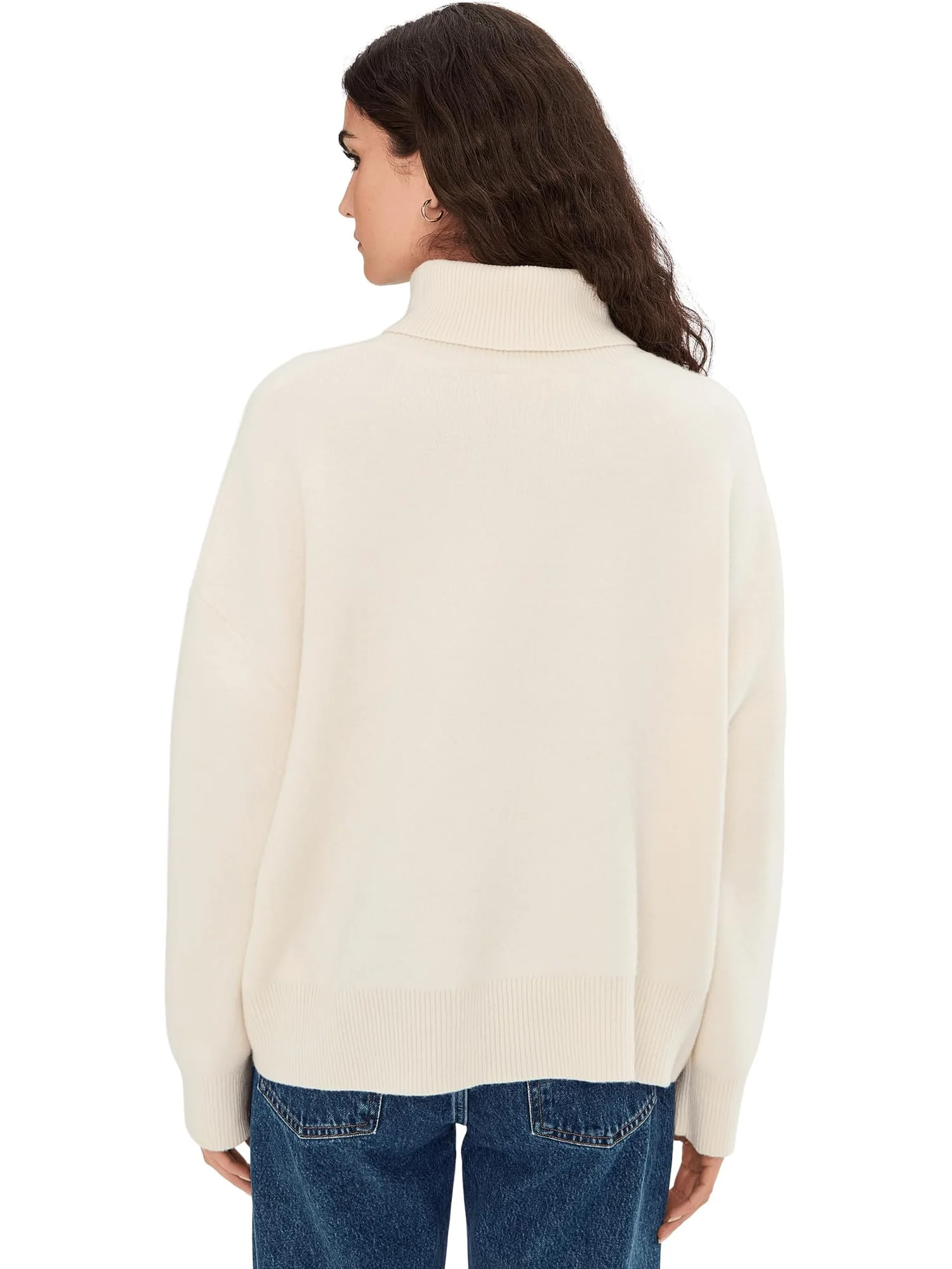 Свитер Free People Women's Sigma Turtleneck — изображение 4 из 5, кокосовое молоко