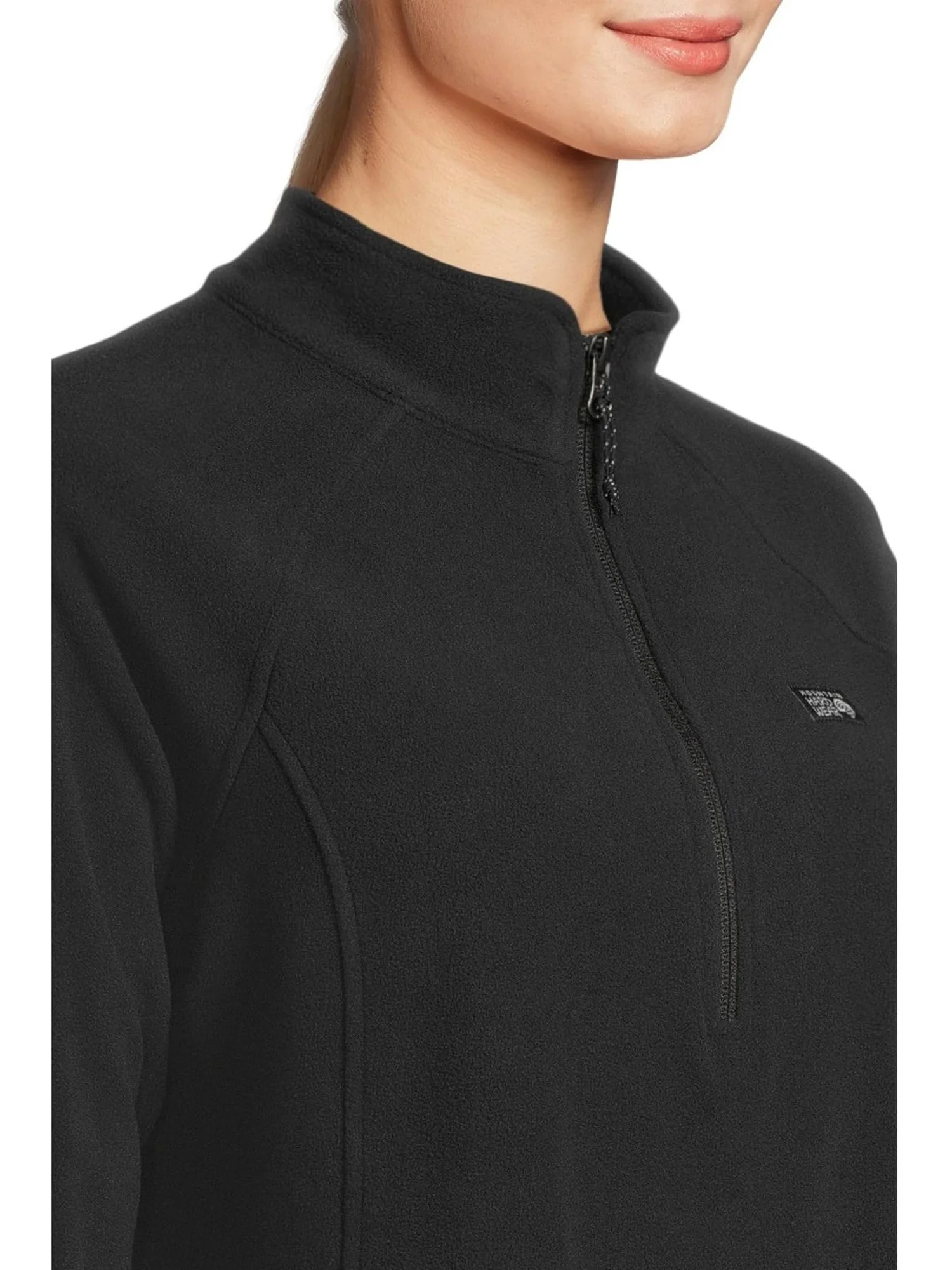 Женский свитер Microchill с молнией 1/4 Mountain Hardwear — изображение 4 из 5, черный
