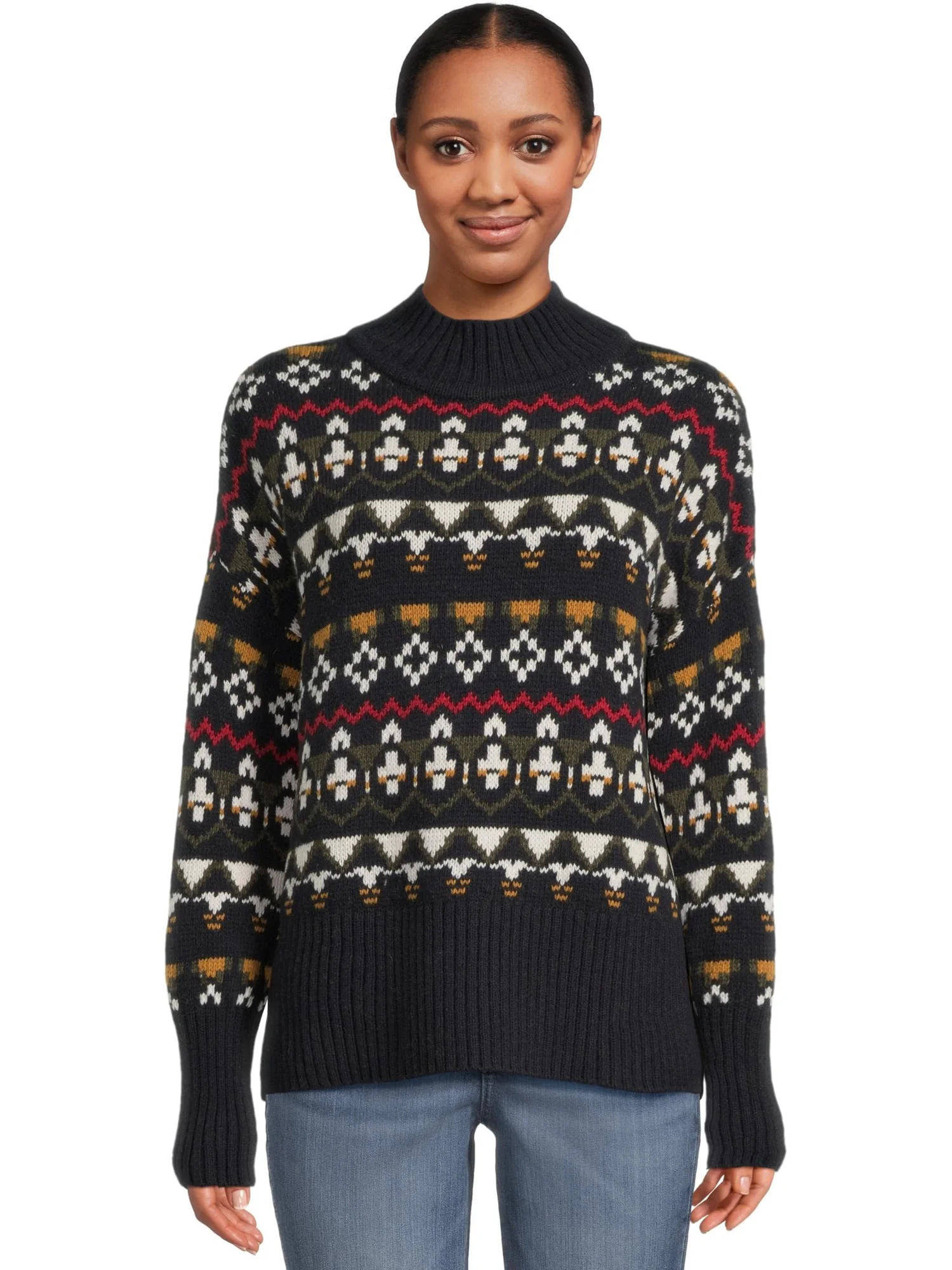 Свитер Barbour Women's Larisa Knitted Jumper — изображение 1 из 5, темно-синий