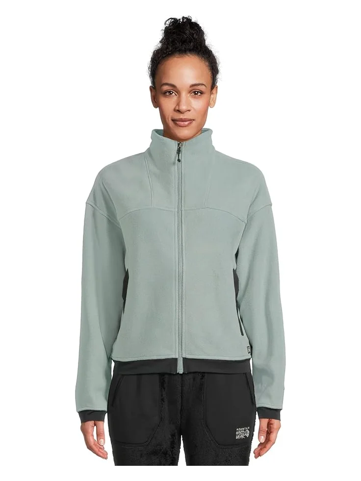 Женская флисовая куртка на молнии Mountain Hardwear Powder Maven — изображение 1 из 5, синий/черный