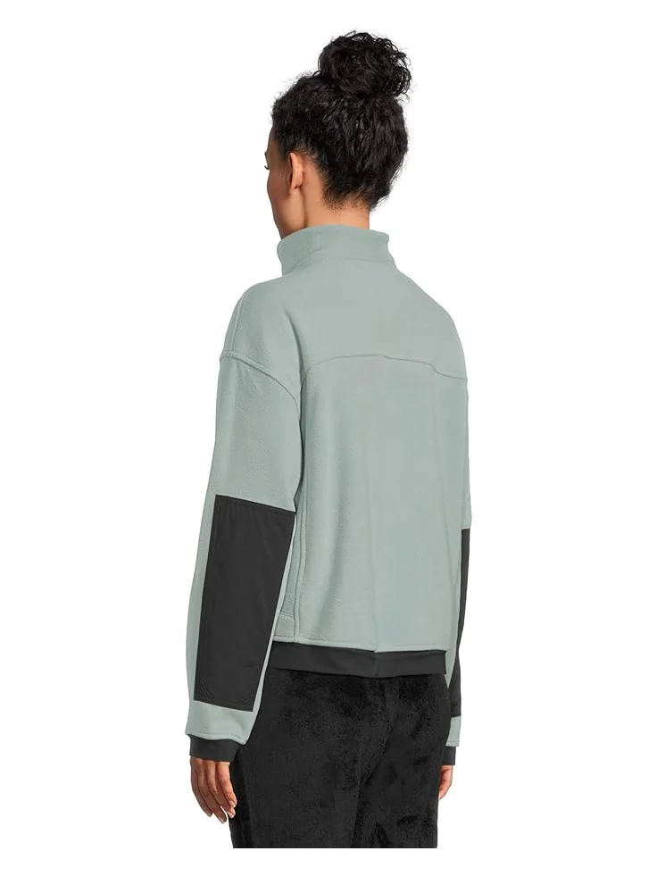 Женская флисовая куртка на молнии Mountain Hardwear Powder Maven — изображение 3 из 5, синий/черный