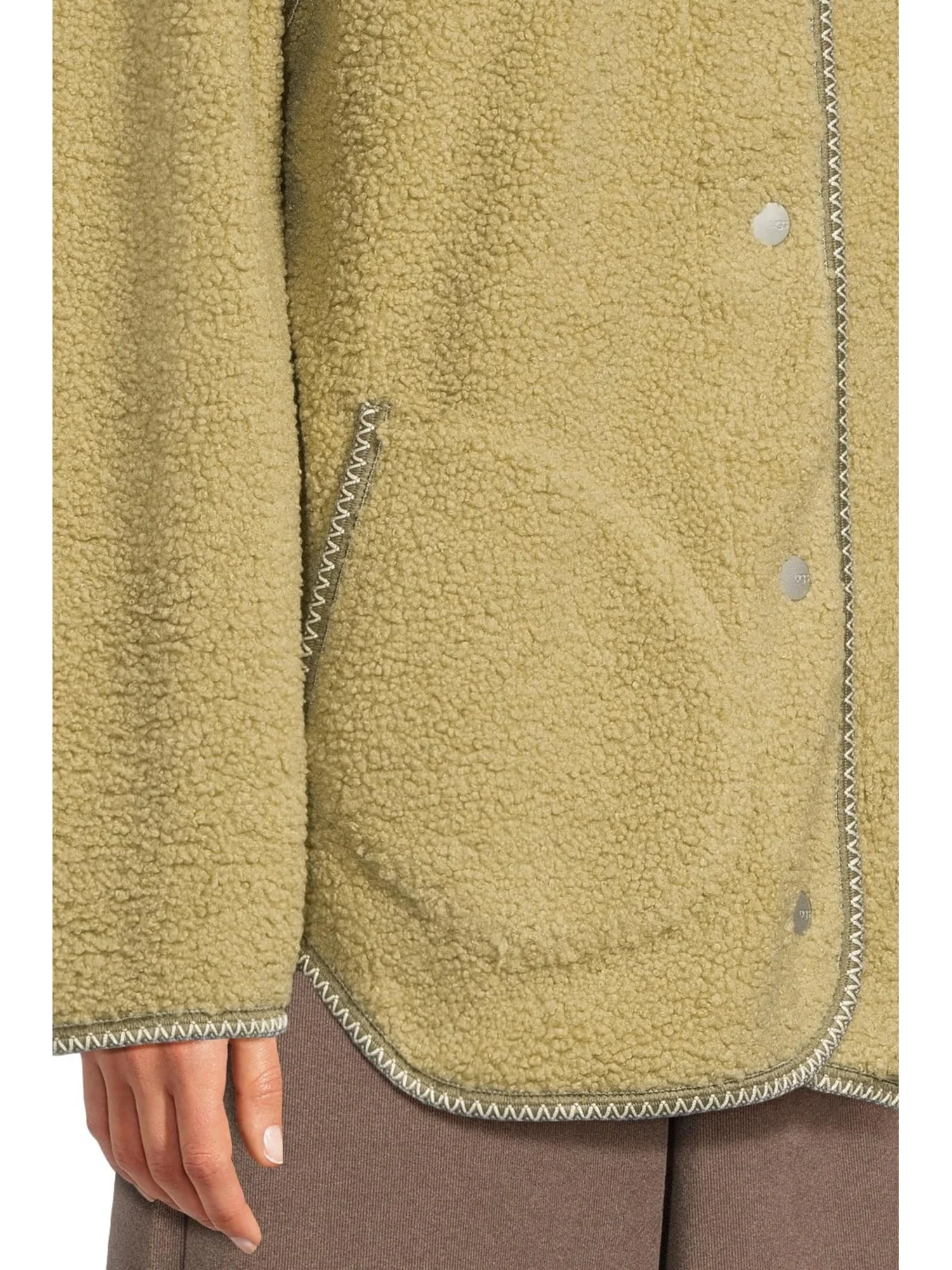 Женская куртка Emmersyn Uggbraid UGG — изображение 4 из 5, латунный