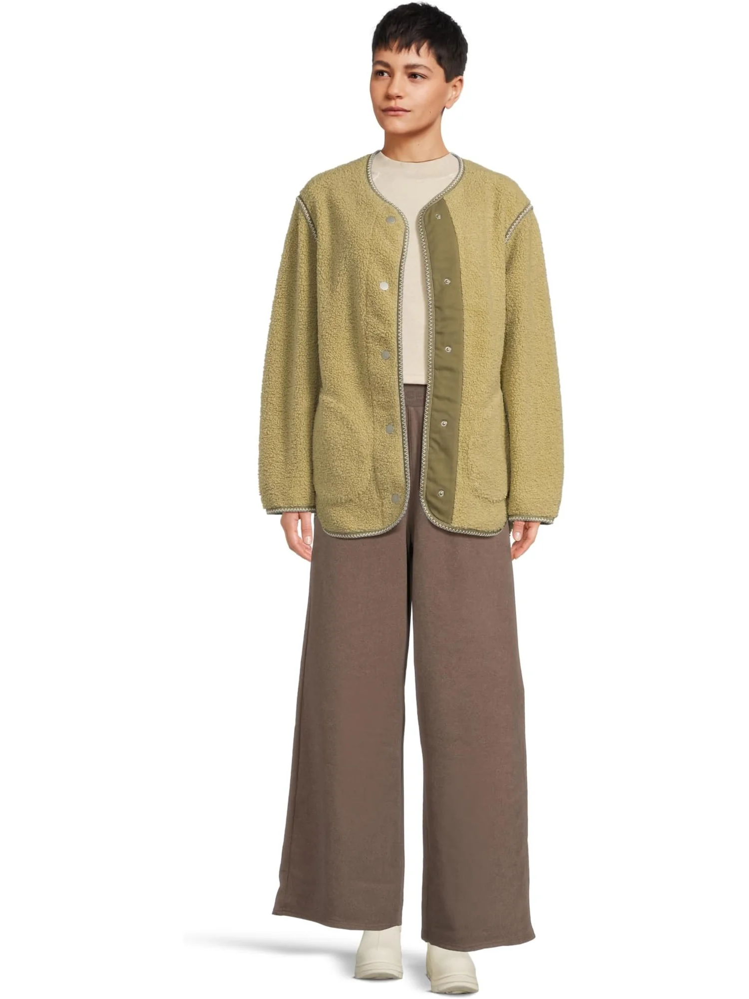 Женская куртка Emmersyn Uggbraid UGG — изображение 5 из 5, латунный