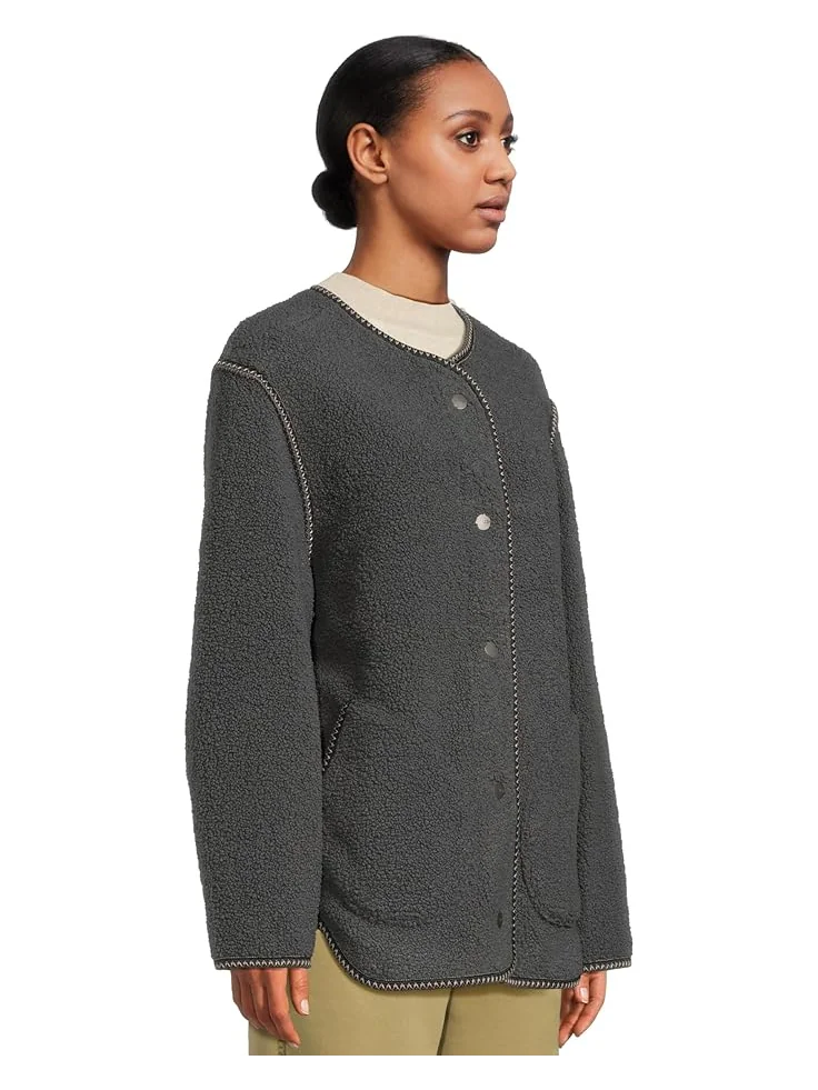 Женская куртка UGG Emmersyn Uggbraid — изображение 2 из 5, серый