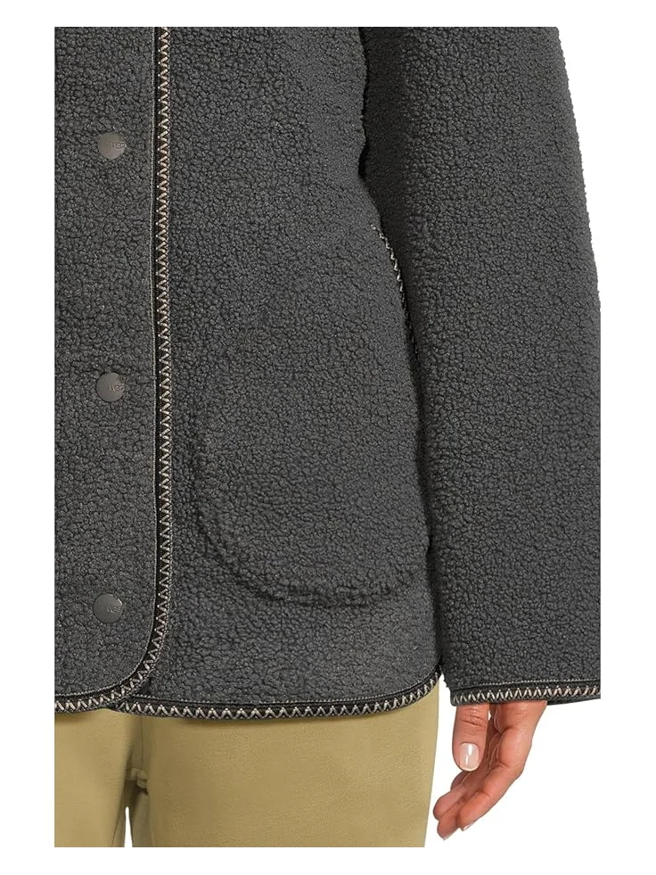 Женская куртка UGG Emmersyn Uggbraid — изображение 4 из 5, серый