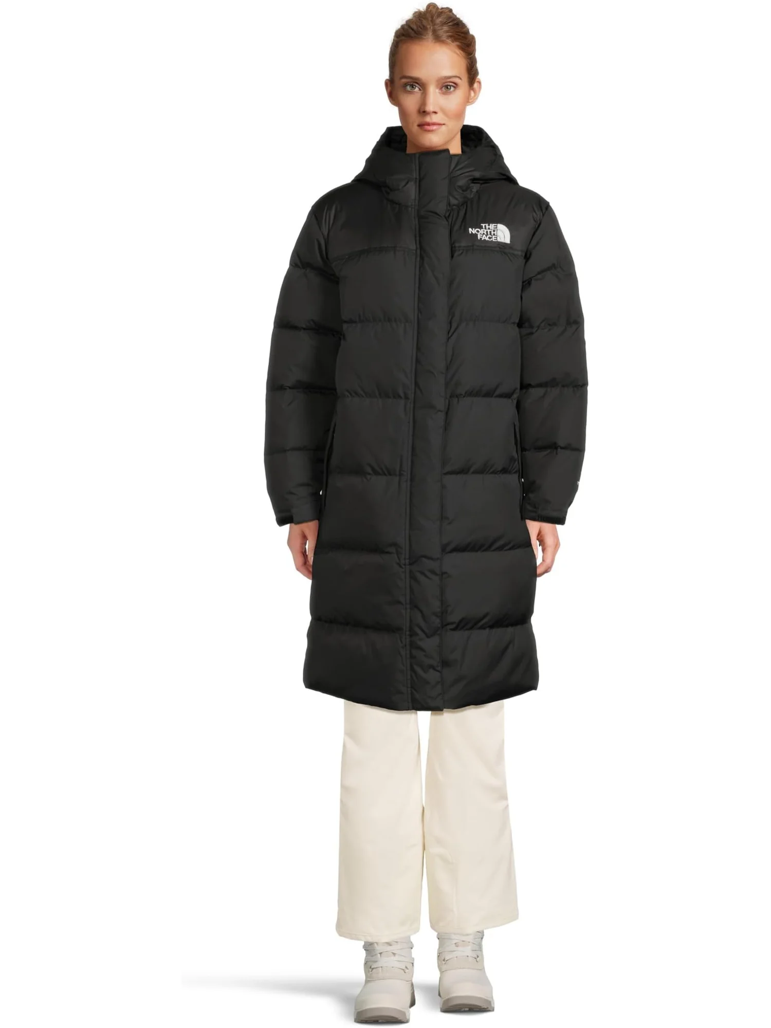 Женская парка Нуптсе The North Face — изображение 1 из 4, черный