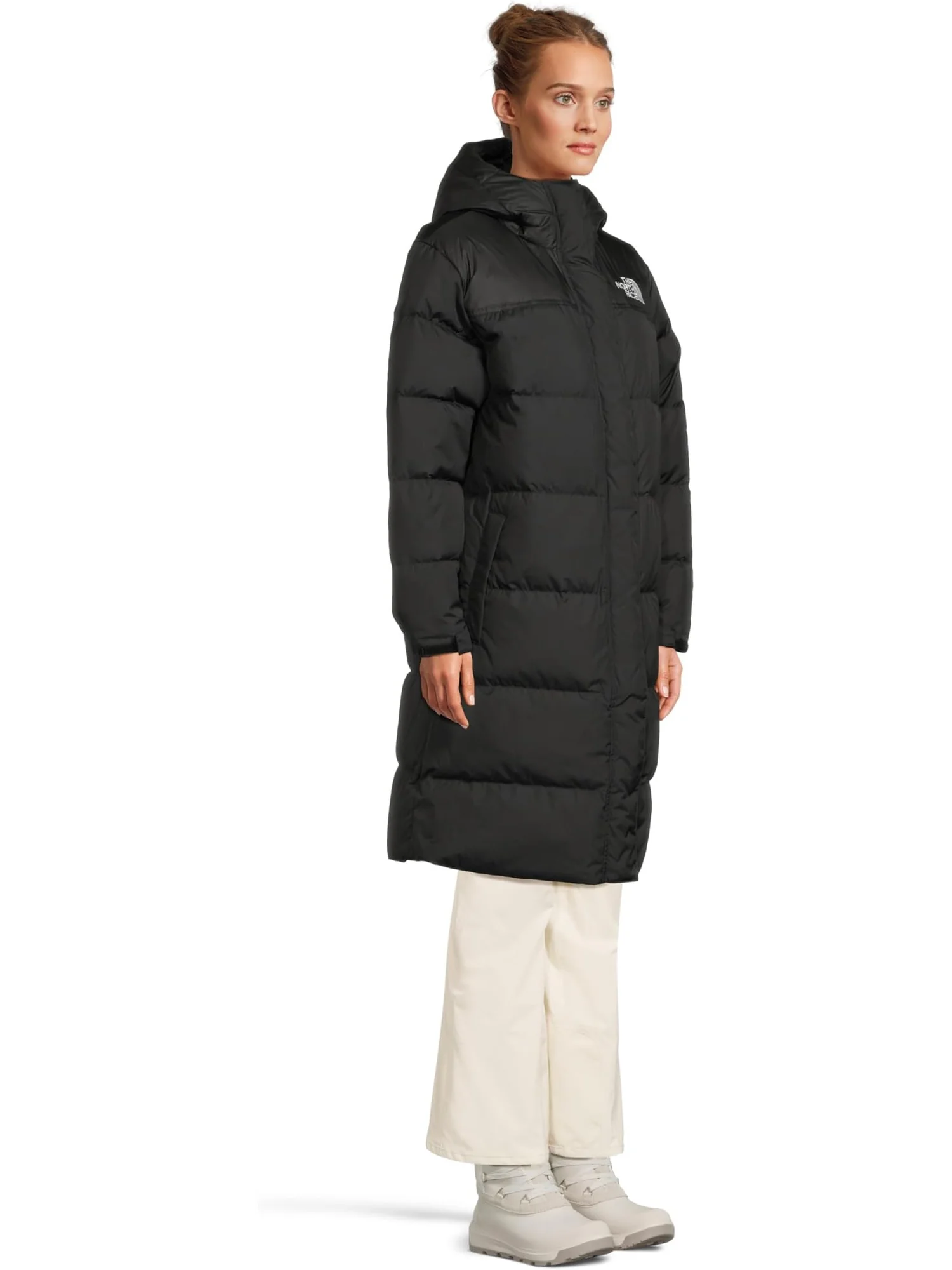 Женская парка Нуптсе The North Face — изображение 2 из 4, черный