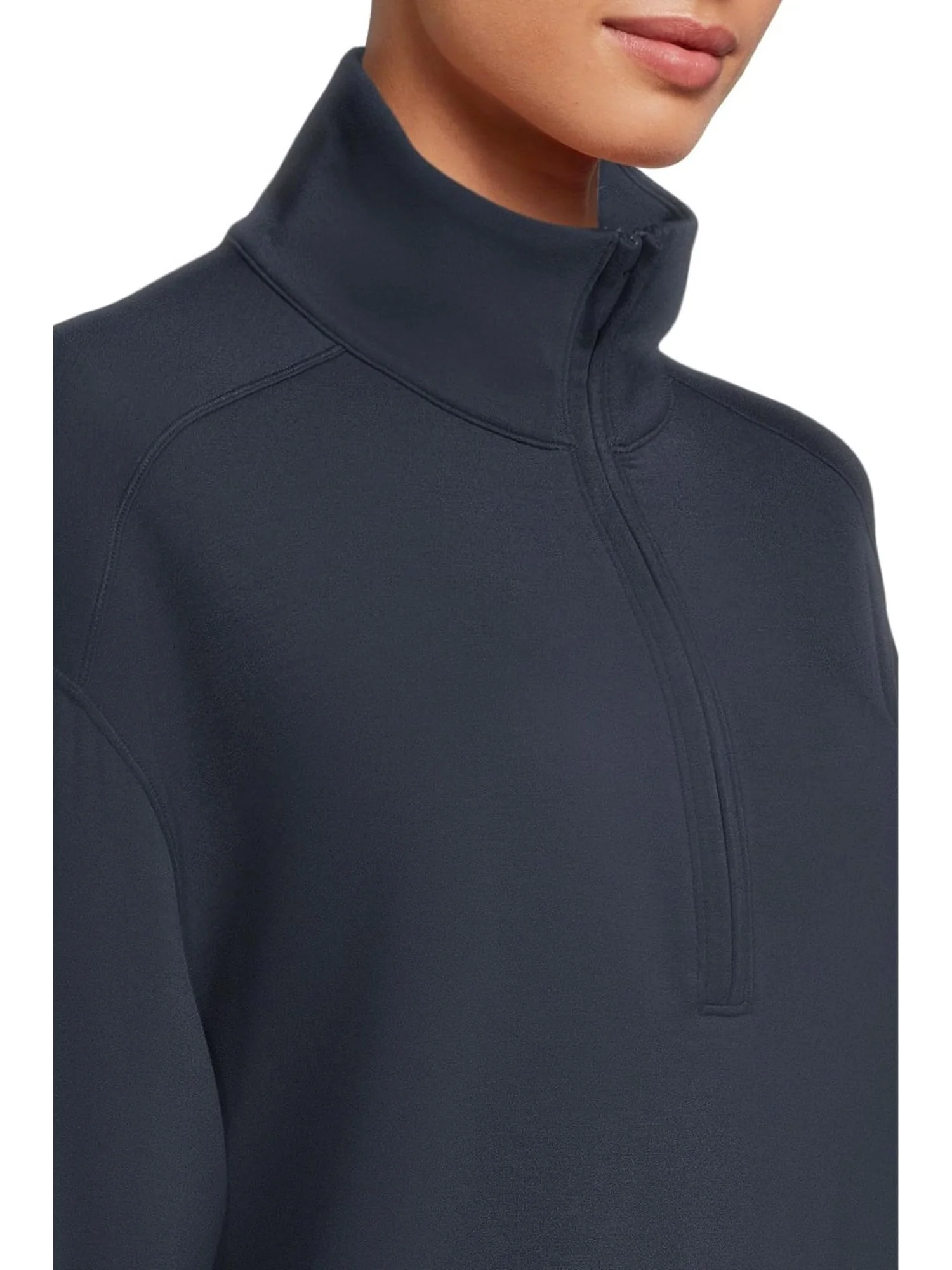 Женская куртка Skyloft Soft Echo с застежкой-молнией 1/2 TravisMathew — изображение 4 из 5, темно-синий