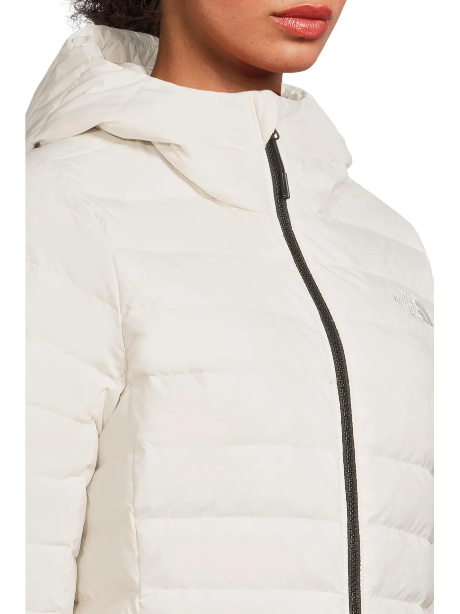 Женская классическая пуховая куртка с капюшоном The North Face — изображение 4 из 5, белый