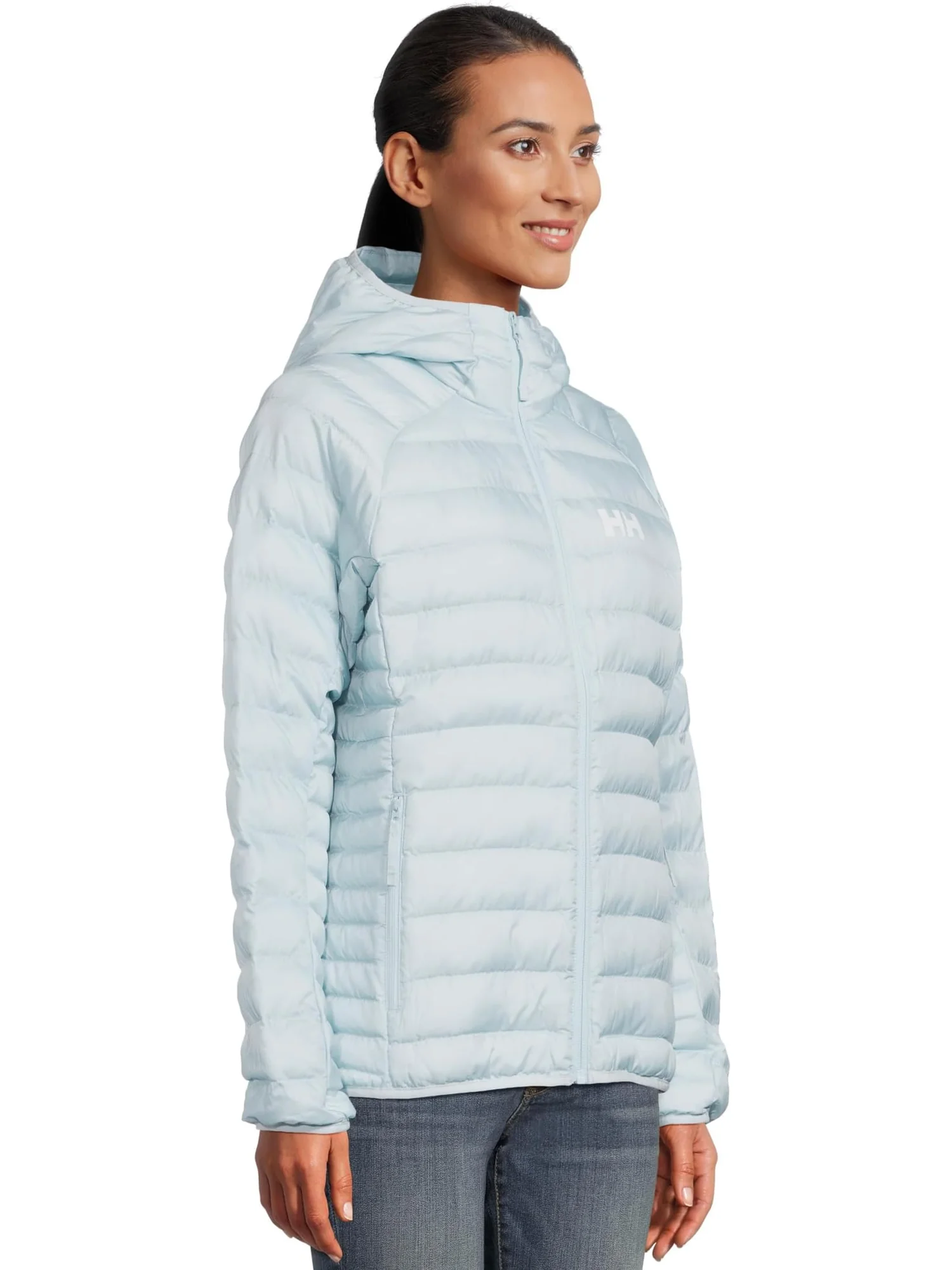 Женская утепленная куртка Banff с капюшоном Helly Hansen — изображение 2 из 5, синий