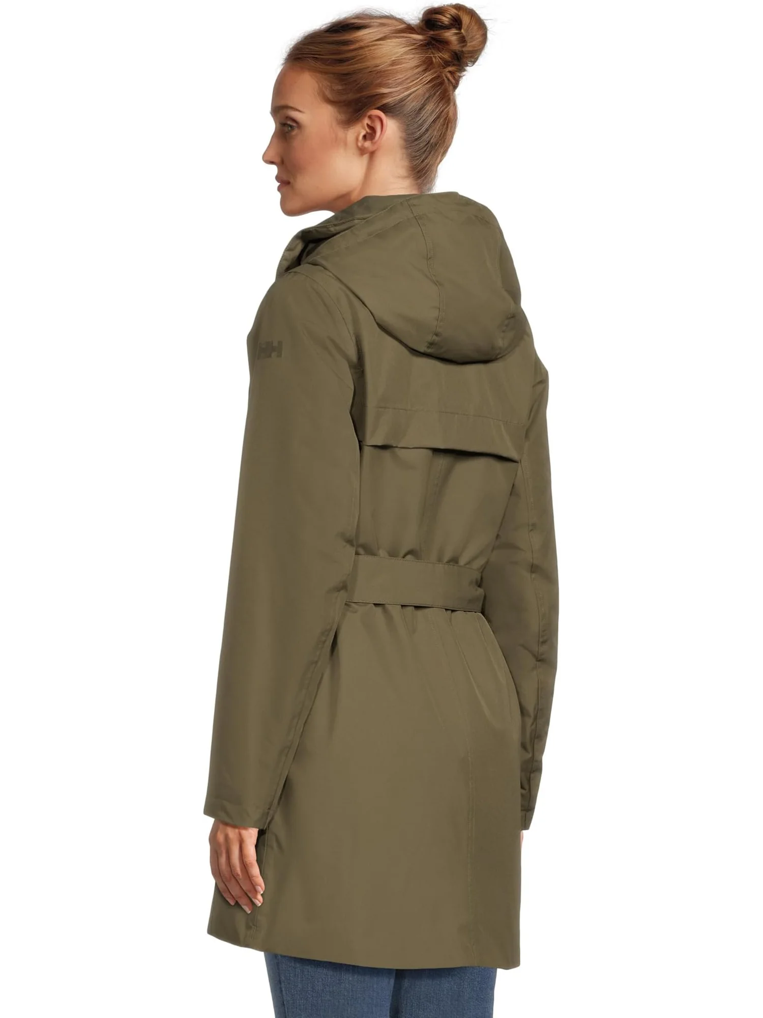 Женская утеплённая куртка Welsey Trench Helly Hansen — изображение 3 из 5, зеленый