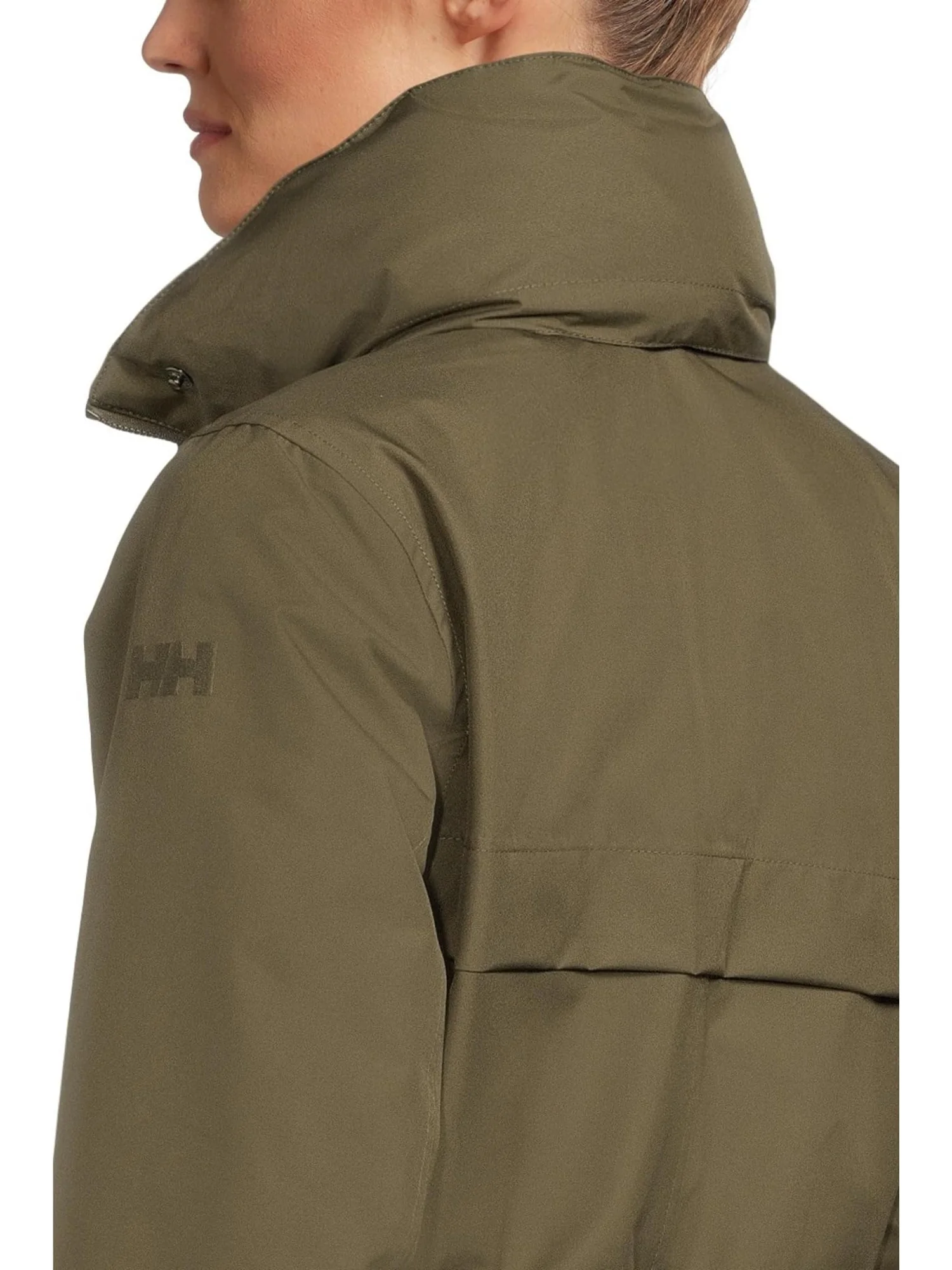 Женская утеплённая куртка Welsey Trench Helly Hansen — изображение 4 из 5, зеленый