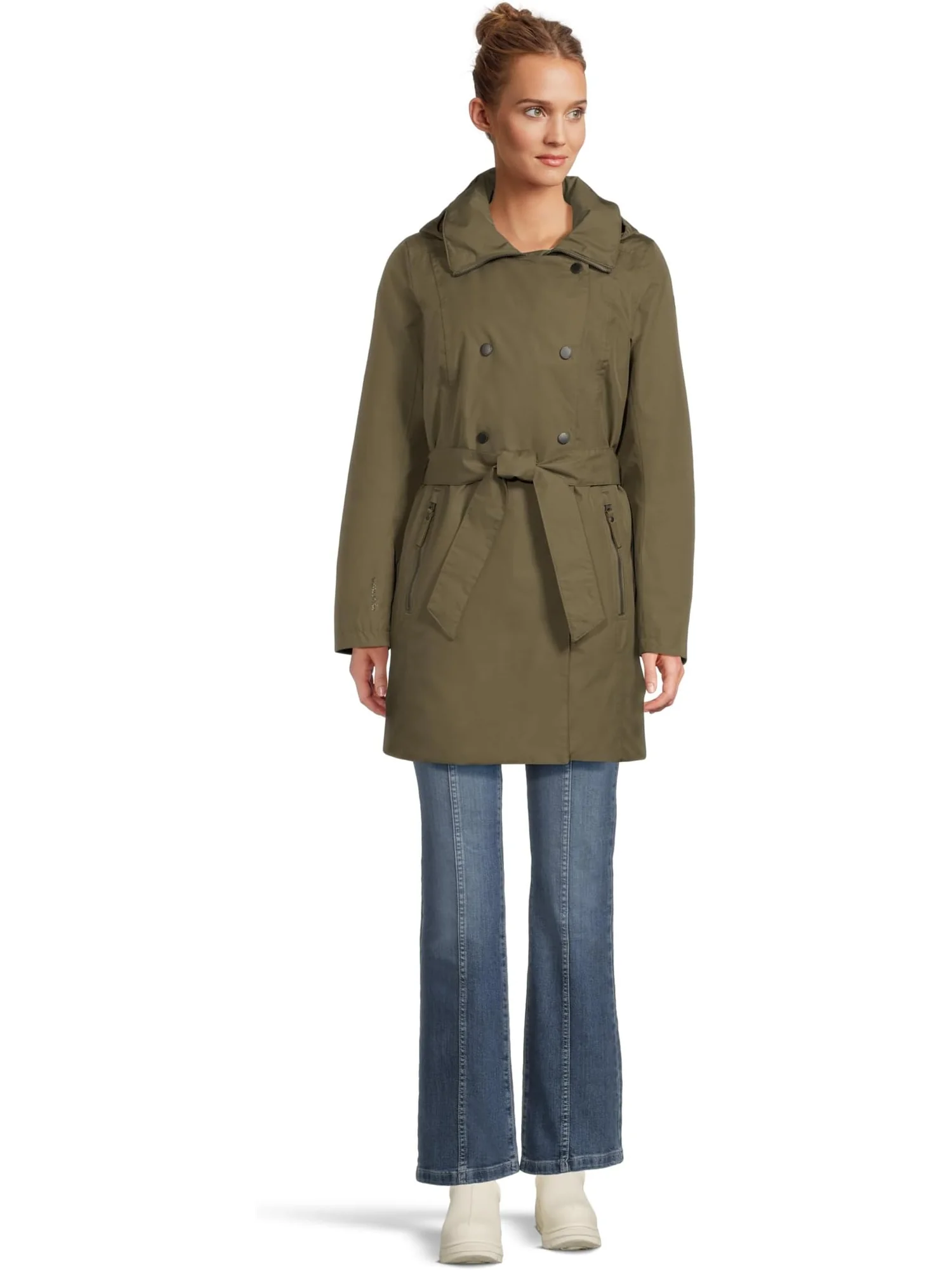 Женская утеплённая куртка Welsey Trench Helly Hansen — изображение 5 из 5, зеленый