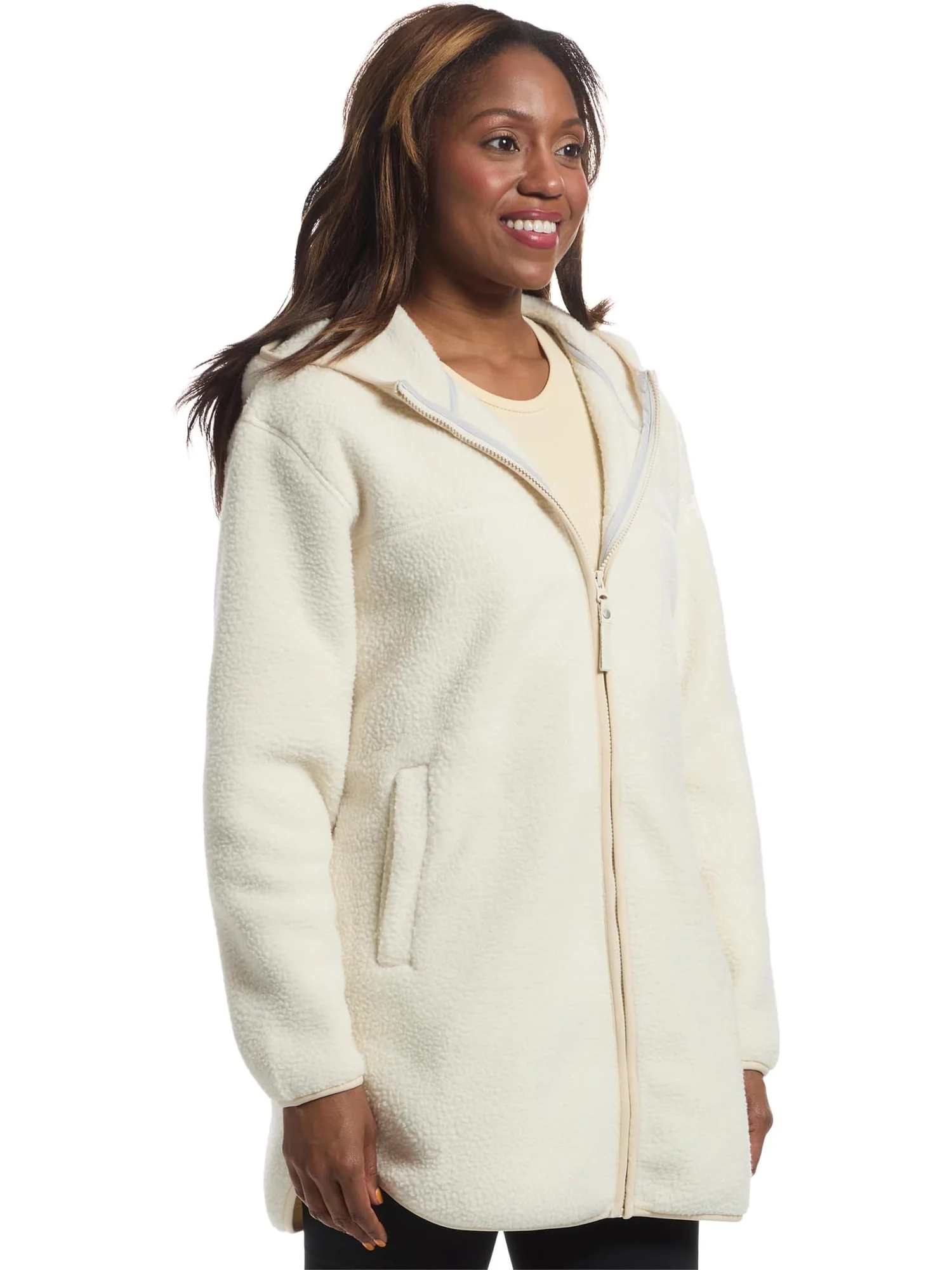 Женская куртка Maud Pile Helly Hansen — изображение 2 из 5, белый