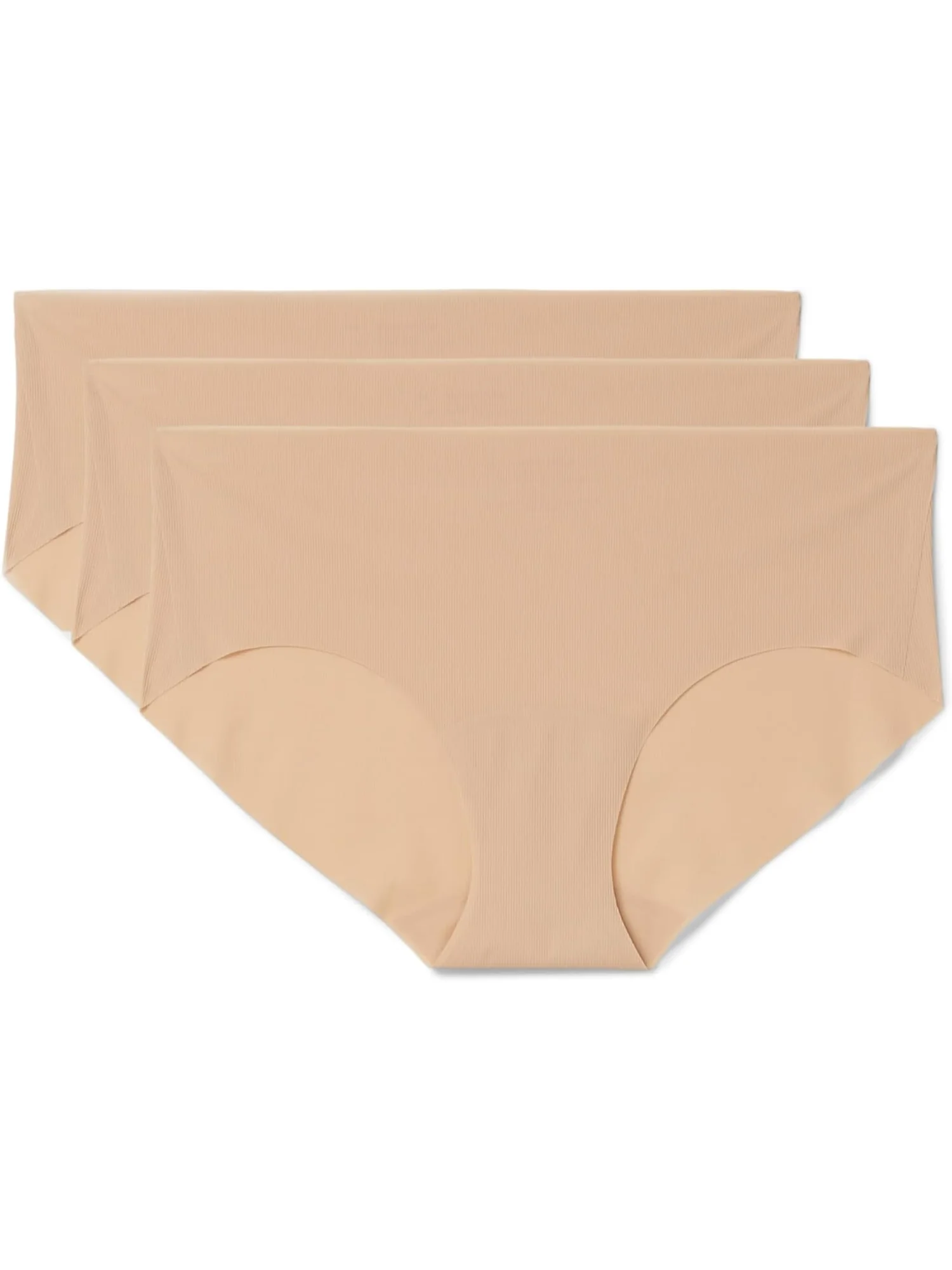 Женские купальники-бикини Invisible Rib One Size, 3 шт. GP225 Commando — изображение 1 из 1, бежевый