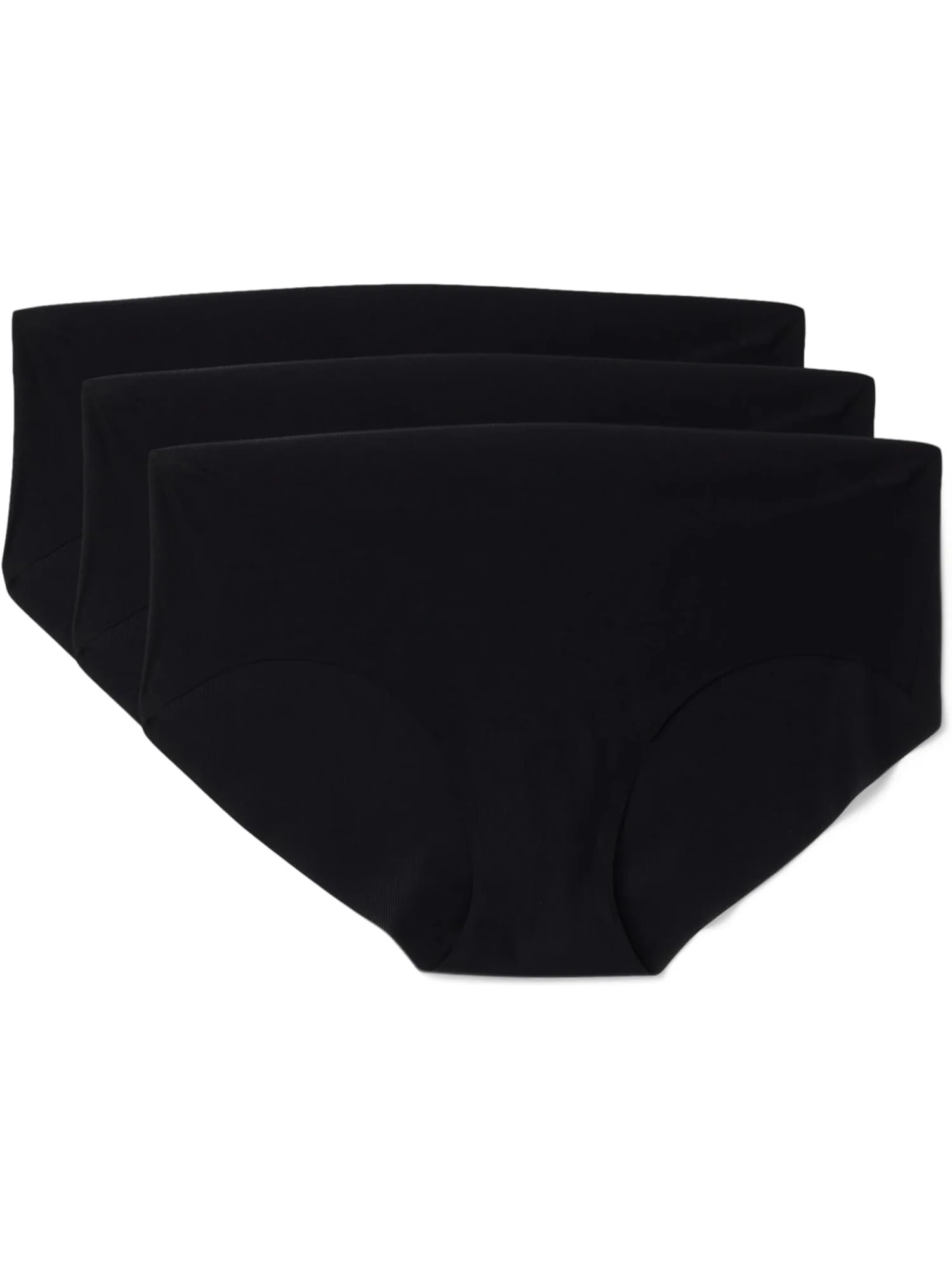 Женские купальники-бикини Invisible Rib One Size, 3 шт. GP224 Commando — изображение 1 из 1, черный