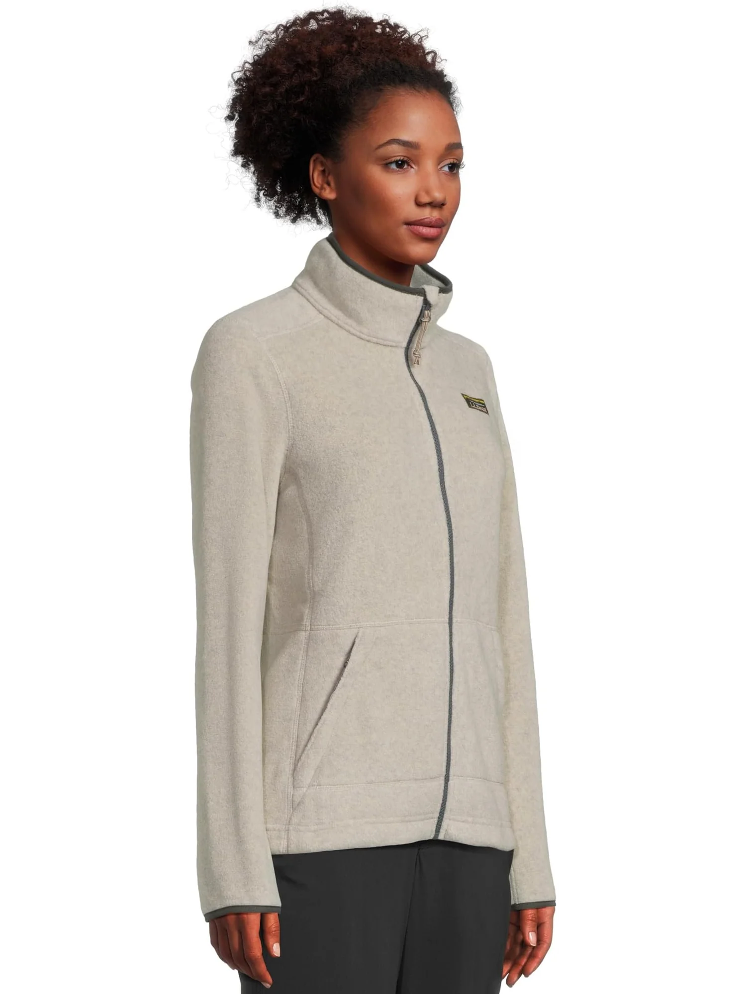 Женская флисовая куртка Mountain Classic L.L.Bean — изображение 2 из 5, этер/грустный