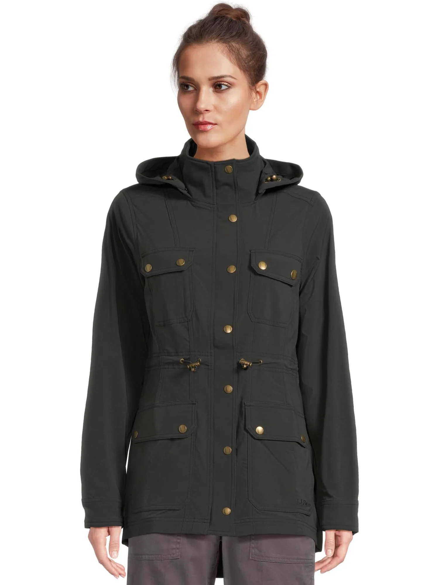 Женская куртка Boundless Softshell L.L.Bean — изображение 1 из 5, черный