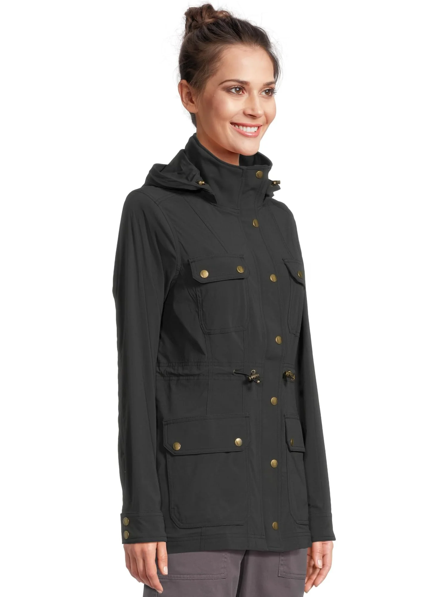 Женская куртка Boundless Softshell L.L.Bean — изображение 2 из 5, черный