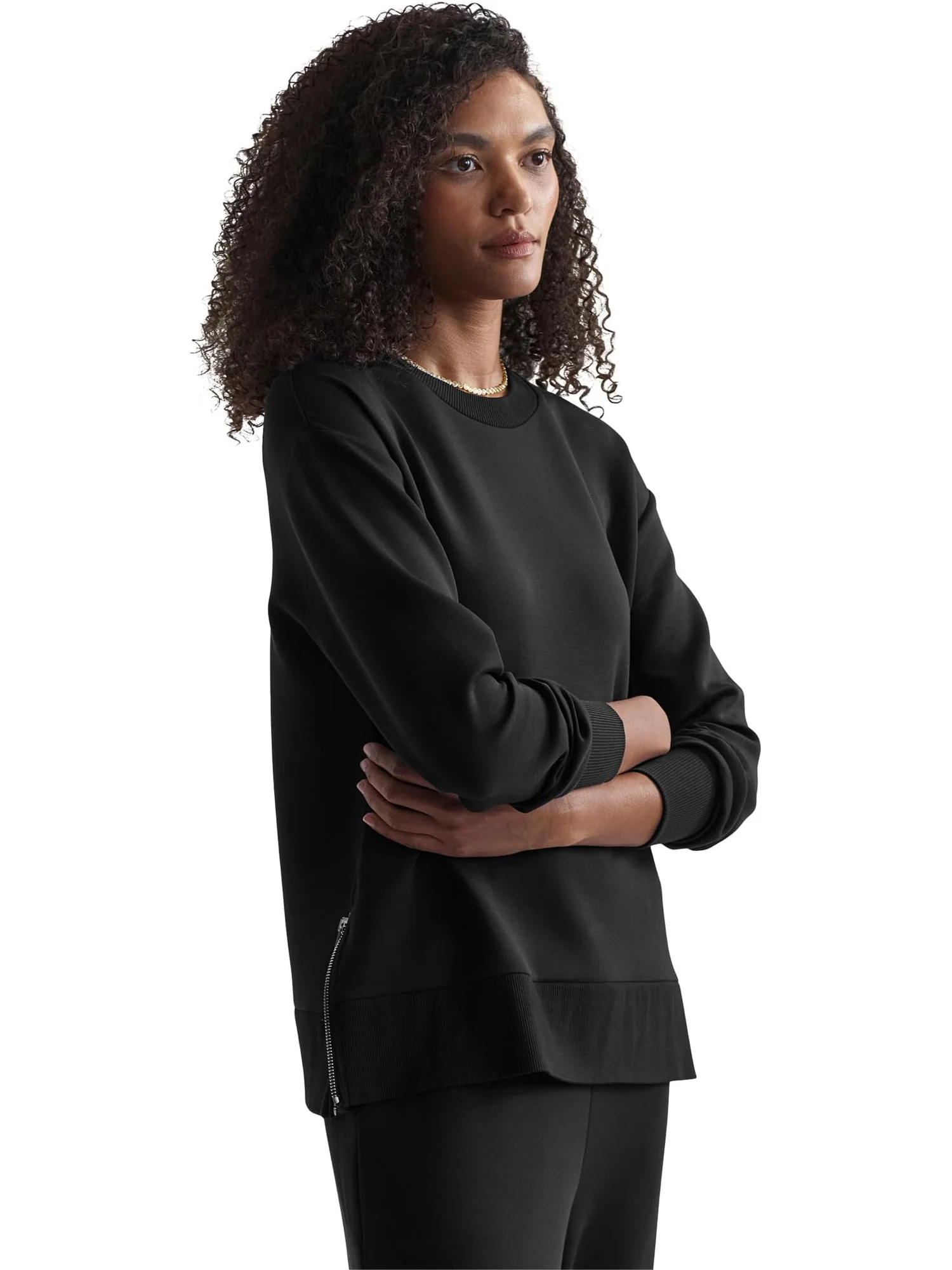 Свитер Varley Women's Gabriella Sweat — изображение 4 из 6, черный