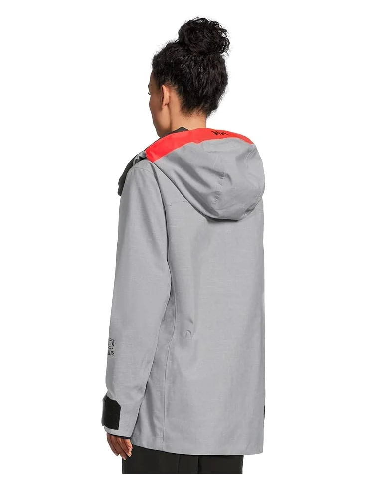 Женская куртка Helly Hansen Powderqueen 3.0 — изображение 3 из 5, серый