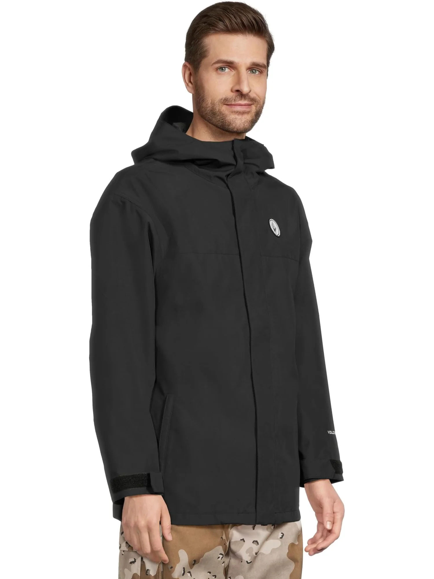 Мужская куртка Buckthreeeighty Volcom Snow — изображение 2 из 5, черный