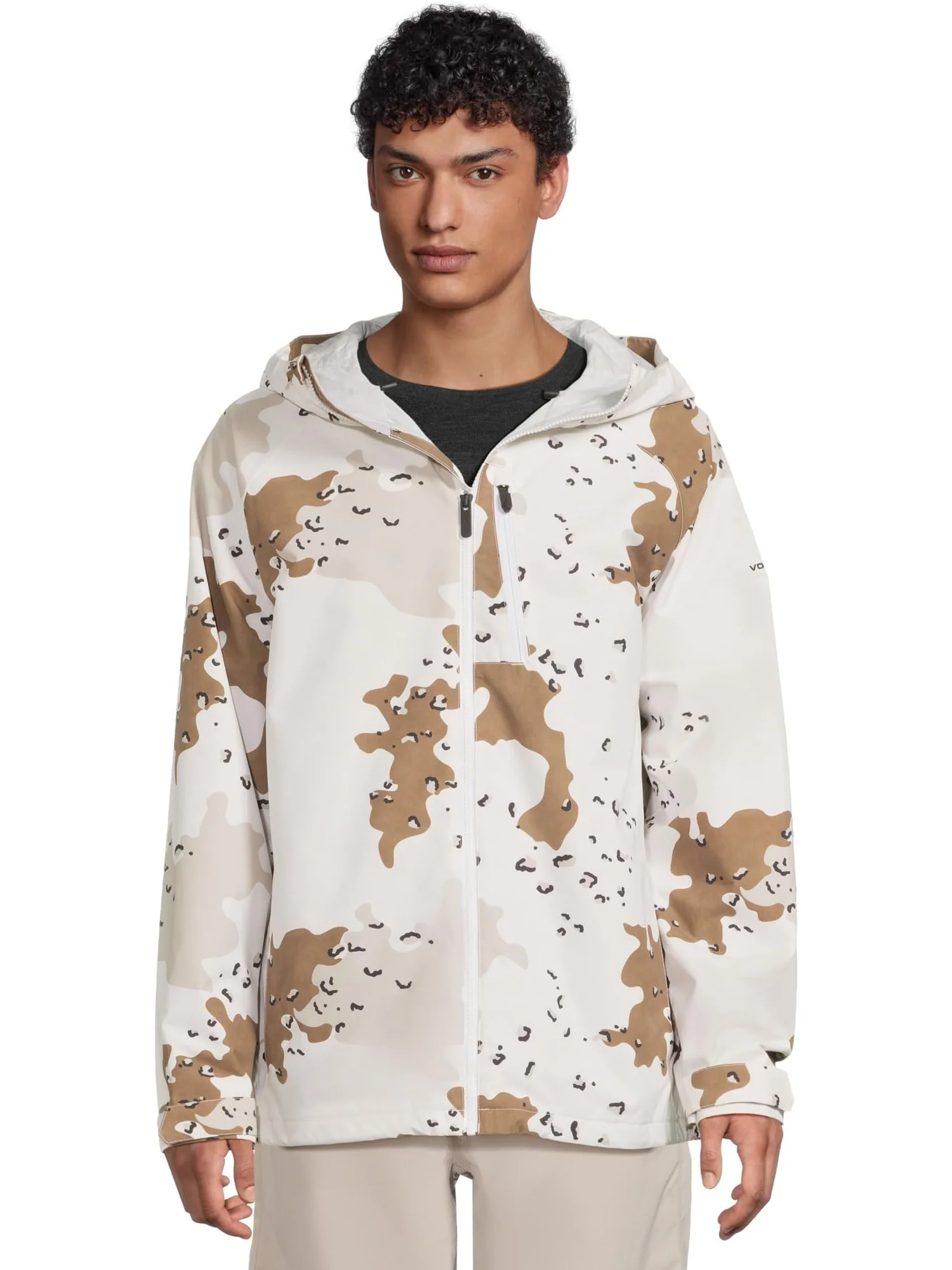 Мужская утепленная куртка 2836 Volcom Snow — белый