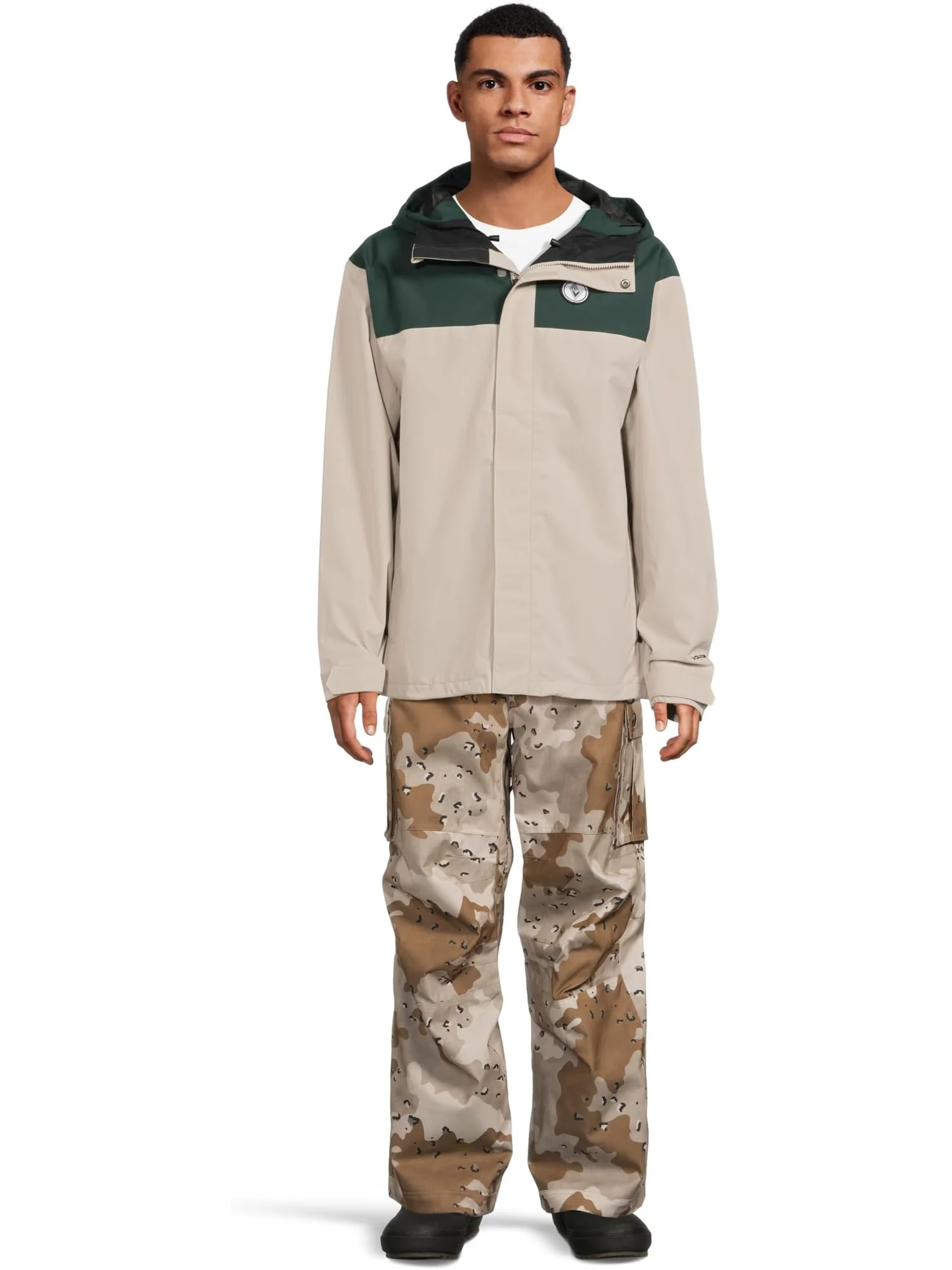 Мужские мешковатые брюки Nwrk Volcom Snow, Camouflage — 5