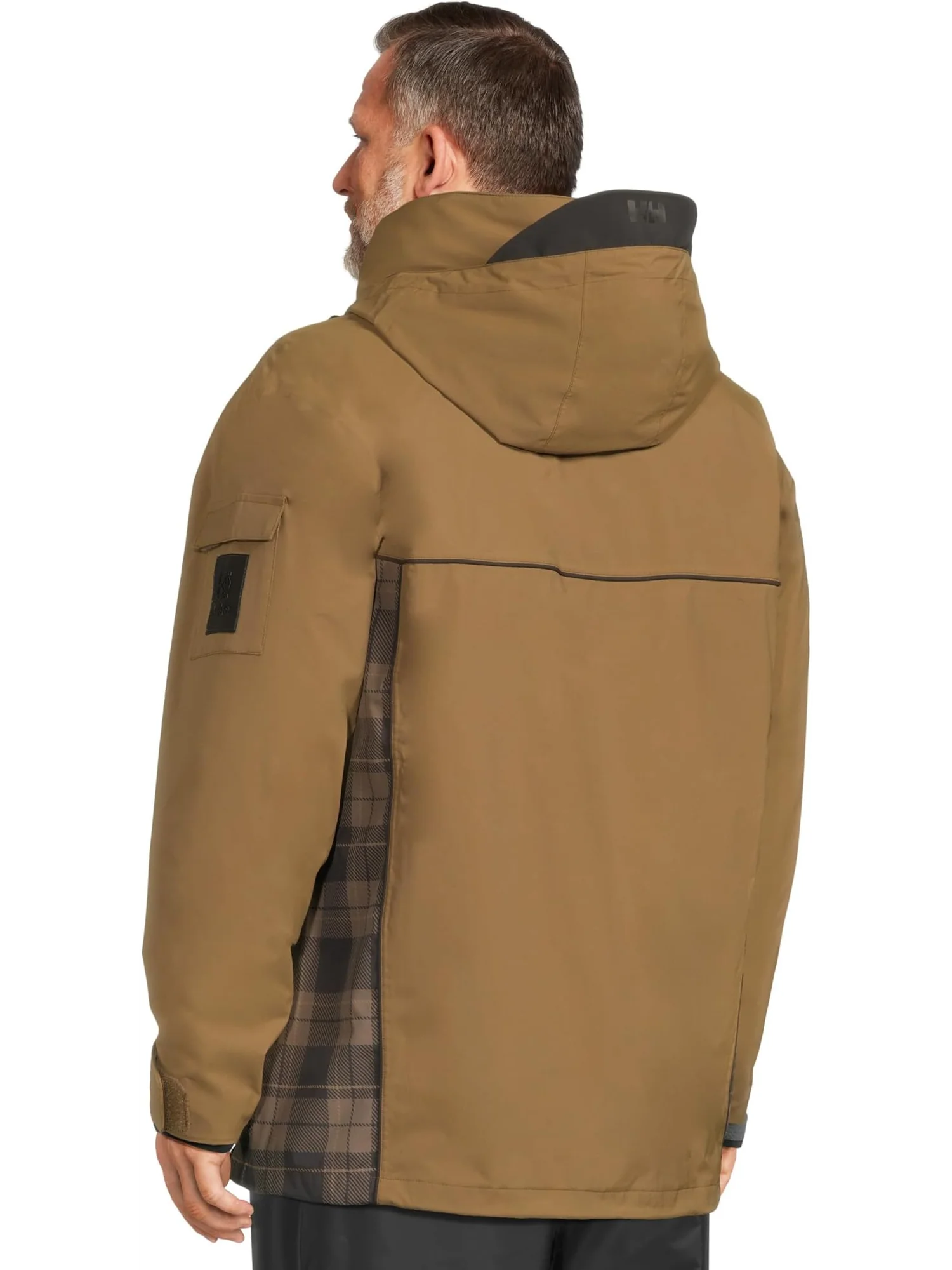 Куртка мужская Ullr D Shell 2.0 Helly Hansen — изображение 3 из 5, коричневый