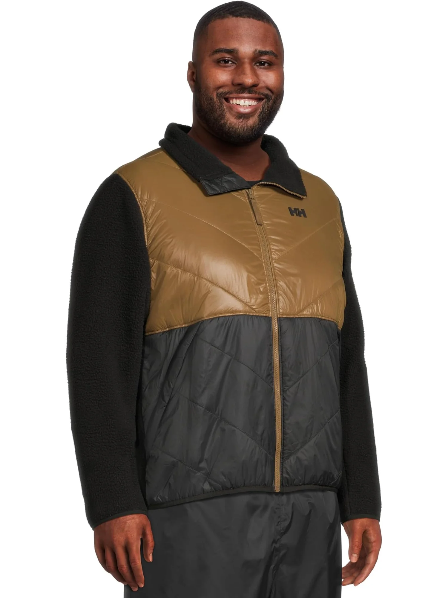Мужская куртка Village Hybrid Helly Hansen — изображение 2 из 5, коричневый