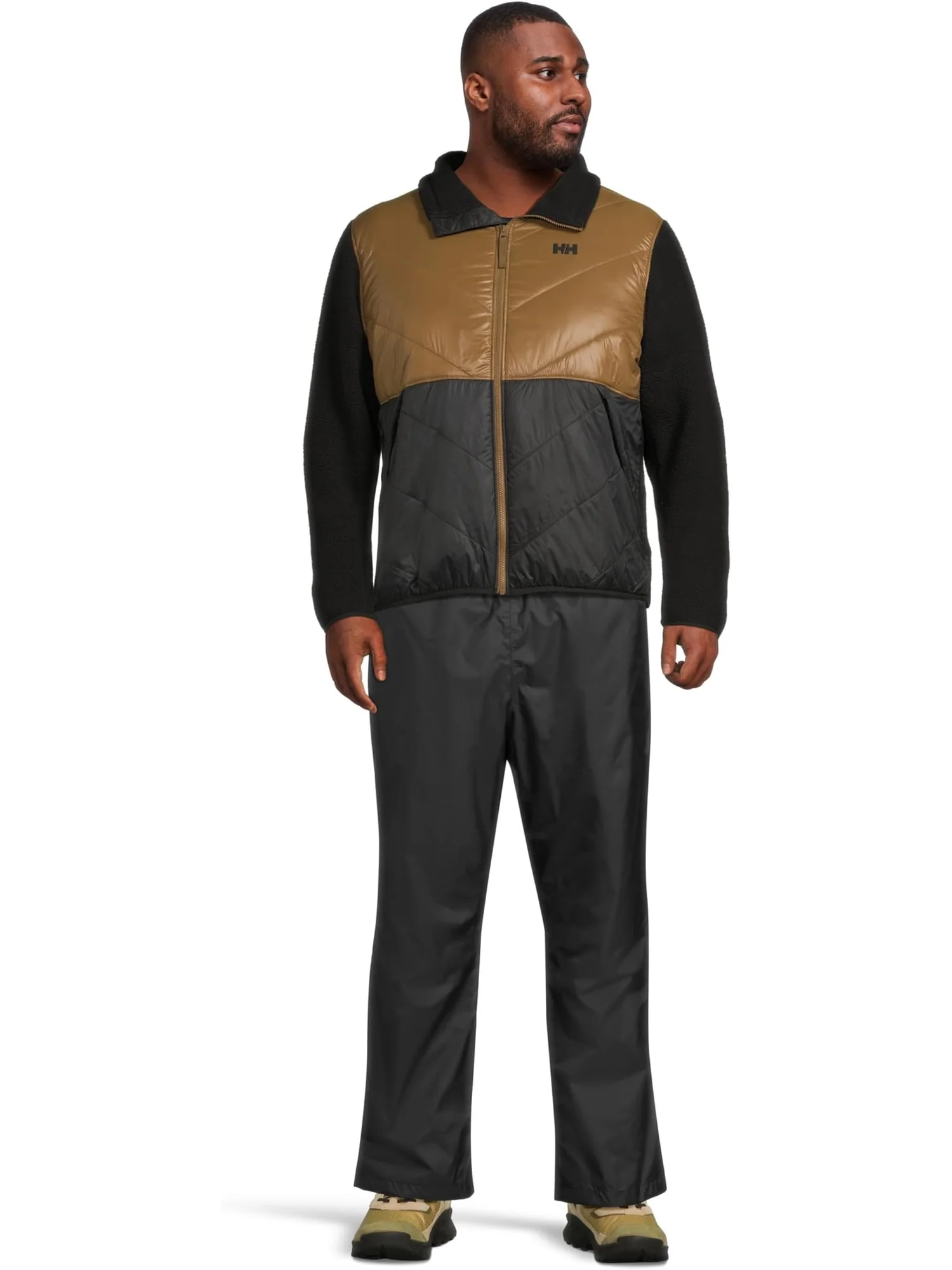 Мужская куртка Village Hybrid Helly Hansen — изображение 5 из 5, коричневый