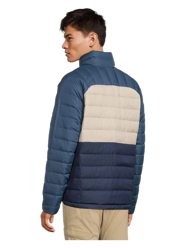 Мужская куртка L.L.Bean Down Jacket Color-Block — изображение 3 из 5, синий
