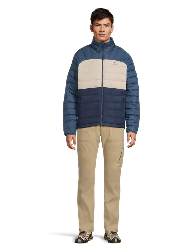 Мужская куртка L.L.Bean Down Jacket Color-Block — изображение 5 из 5, синий